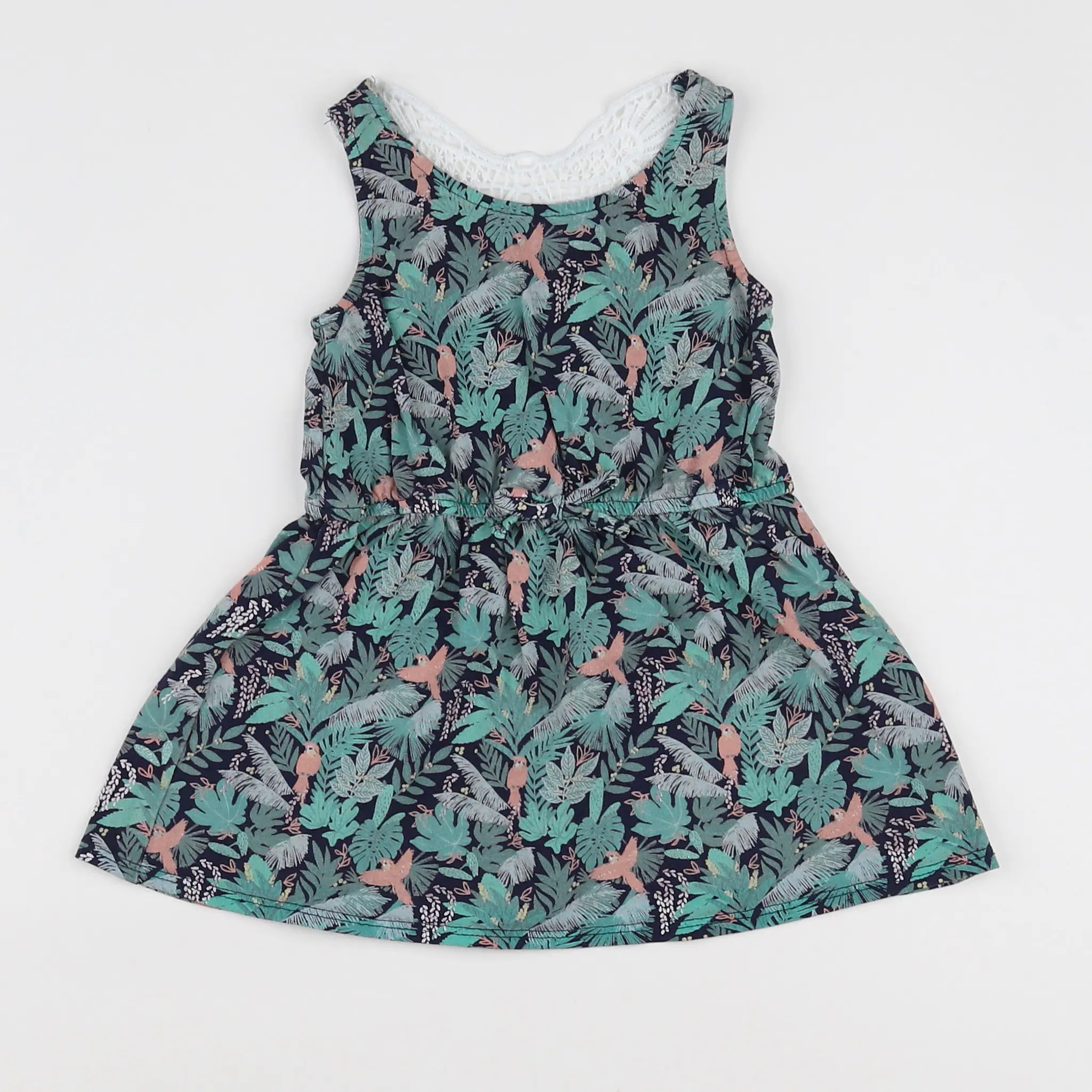 Vertbaudet - robe multicolore - 2 ans