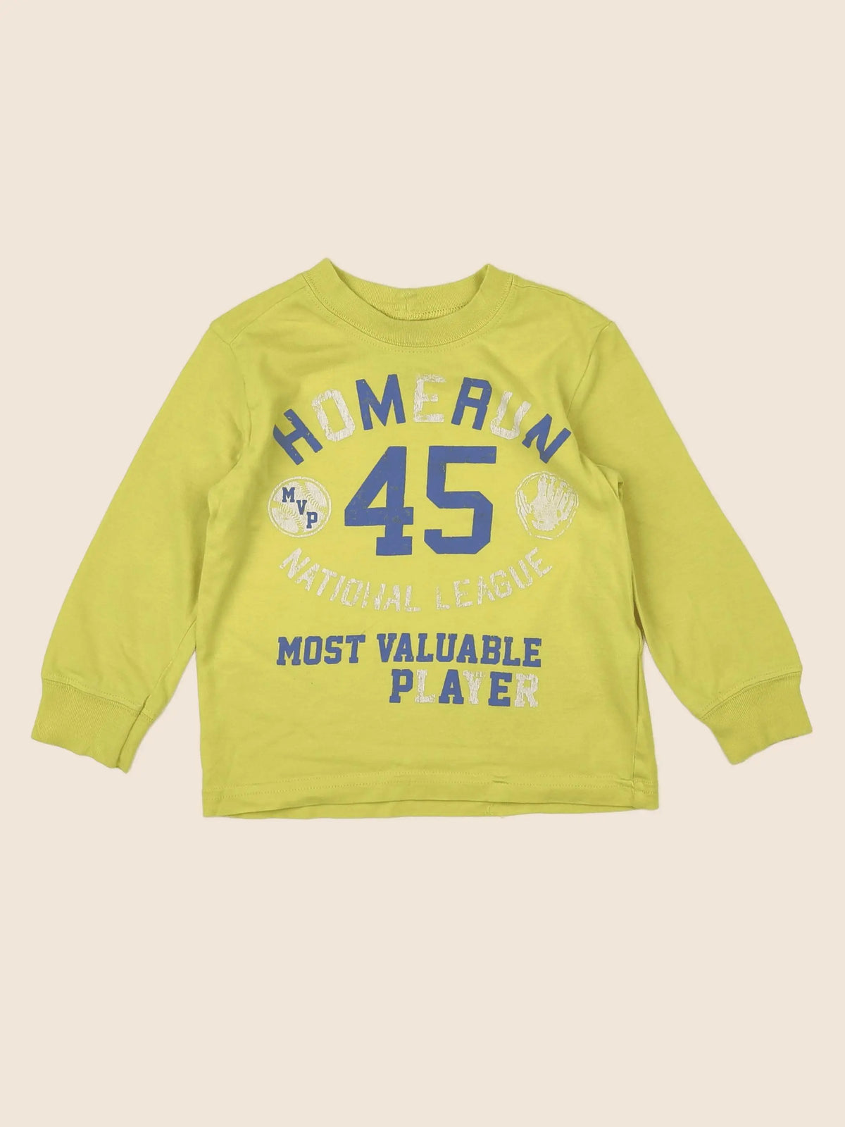 Benetton - tee-shirt jaune - 12 mois