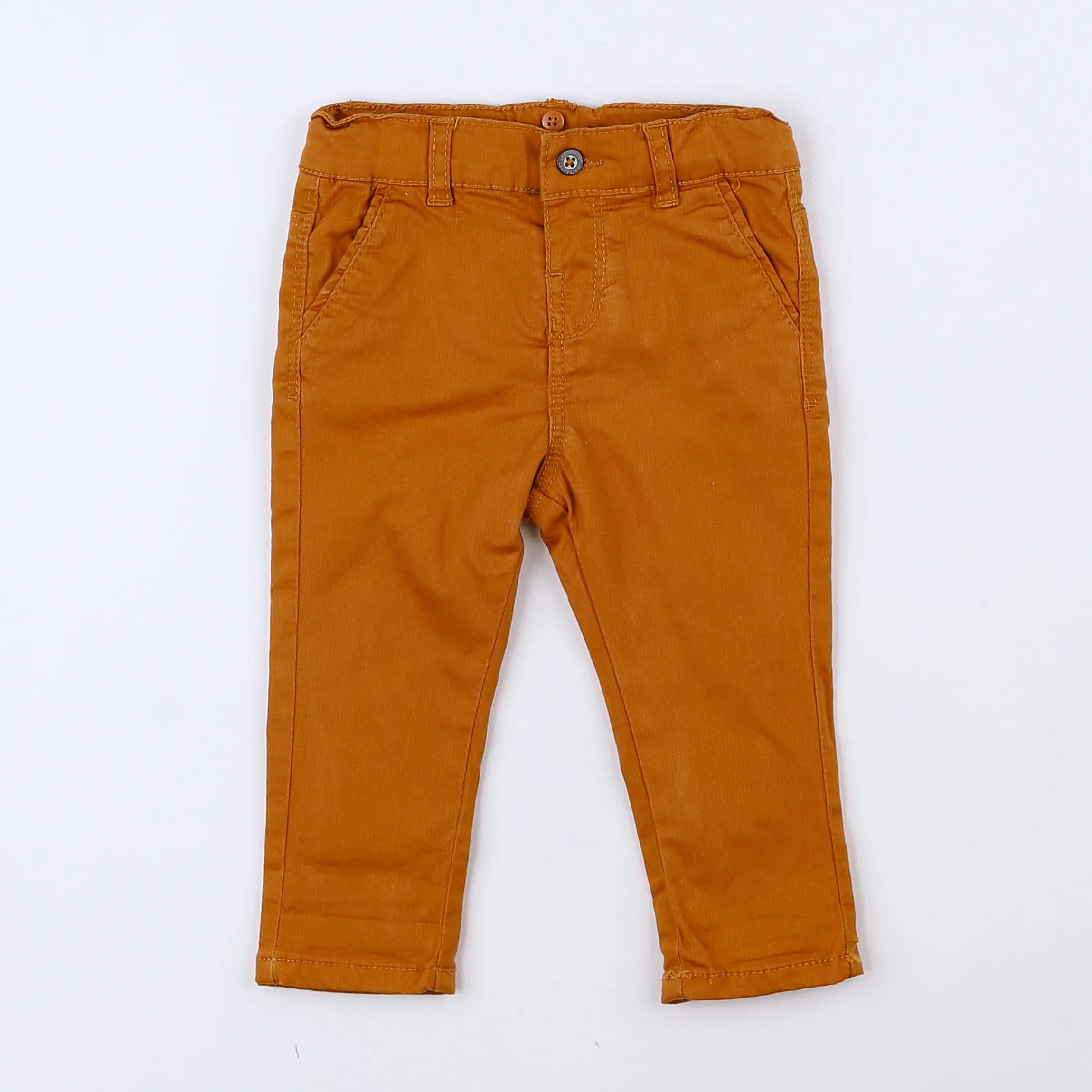 Vertbaudet - jean marron - 6 mois
