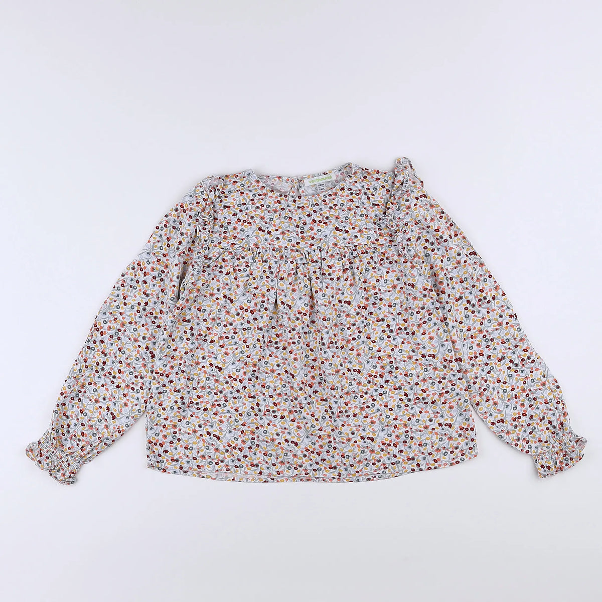 Vertbaudet - blouse multicolore - 8 ans