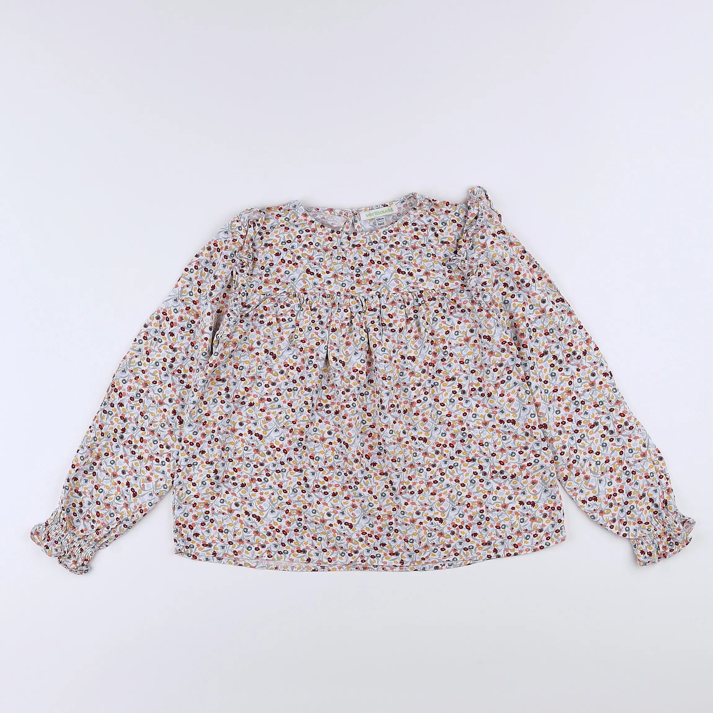 Vertbaudet - blouse multicolore - 8 ans