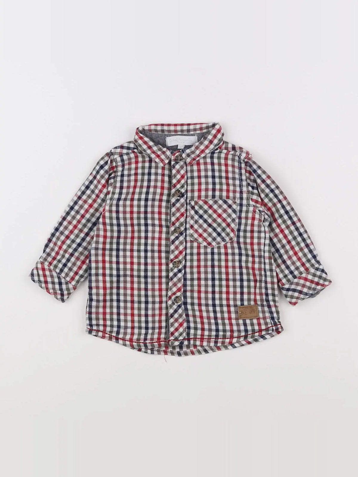 Cadet Rousselle - chemise multicolore - 12 mois
