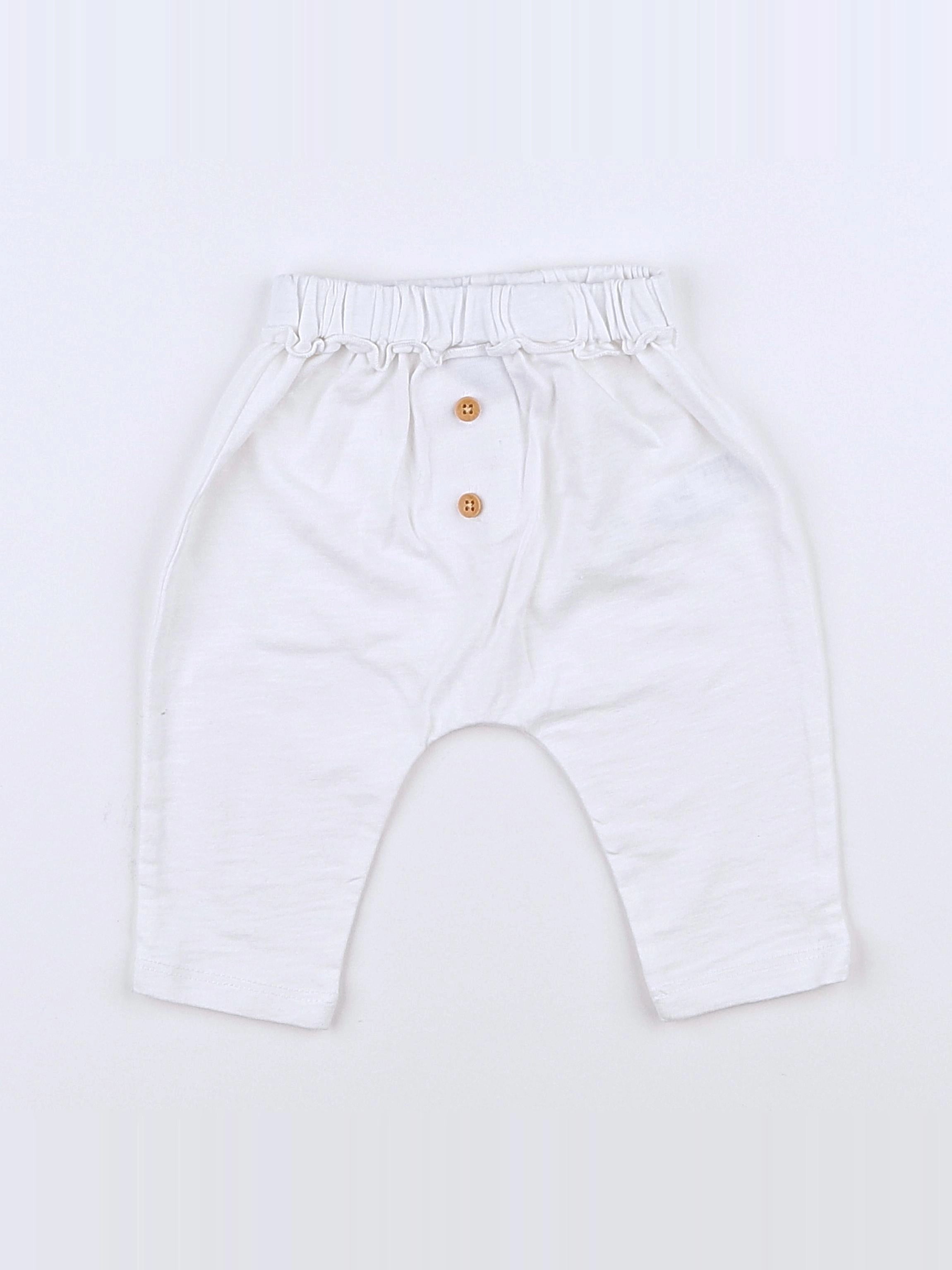 La Redoute - sarouel blanc - 3 mois