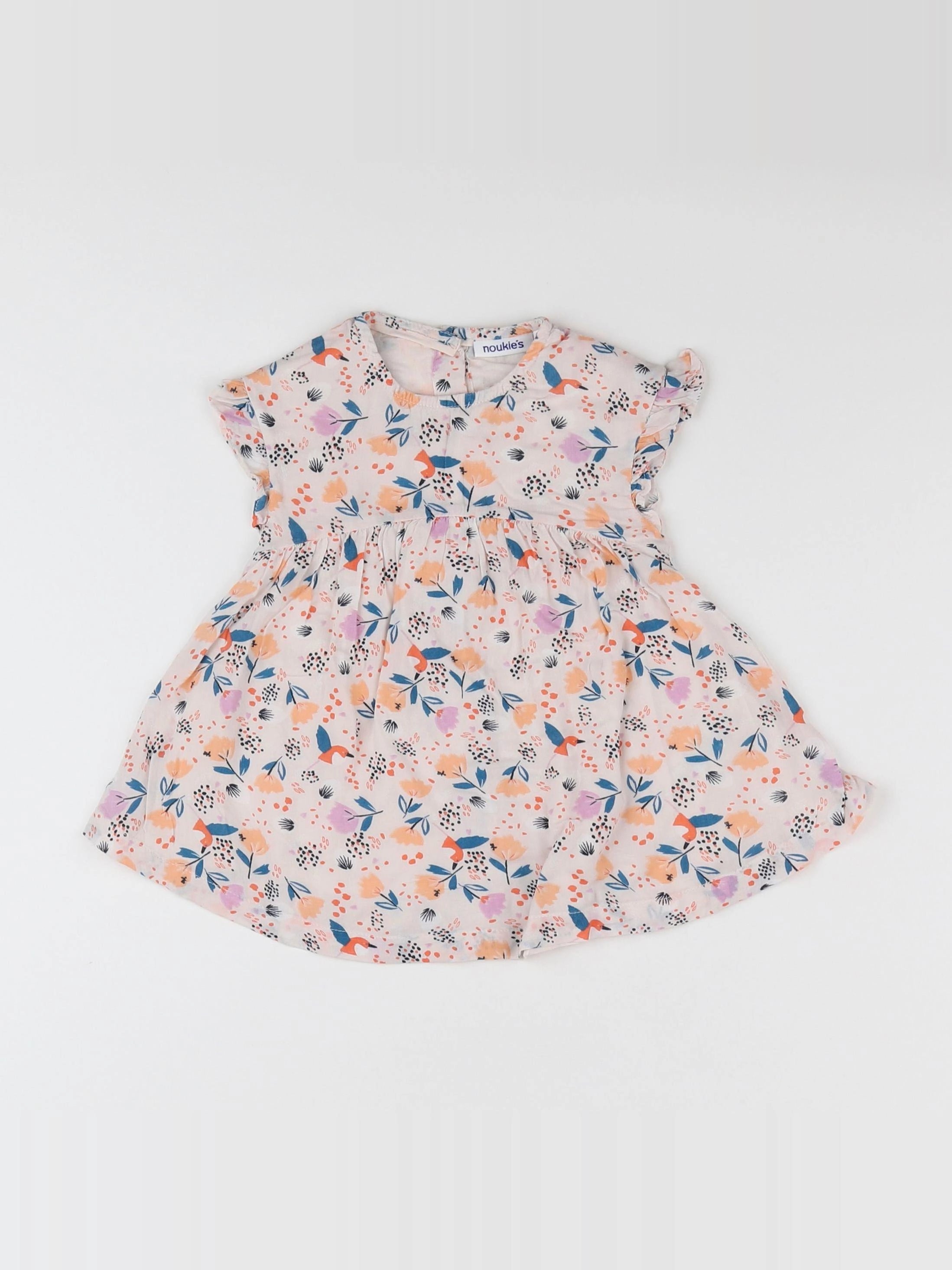 Noukie's - robe multicolore - 6 mois