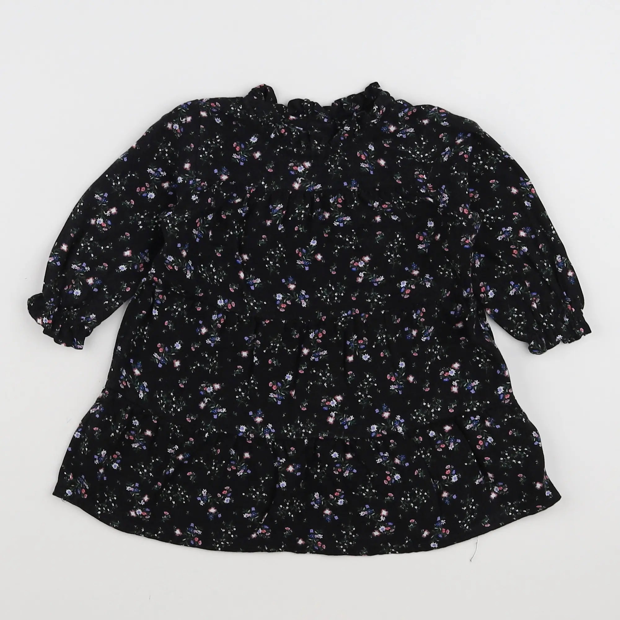 Vertbaudet - robe noir - 6 mois