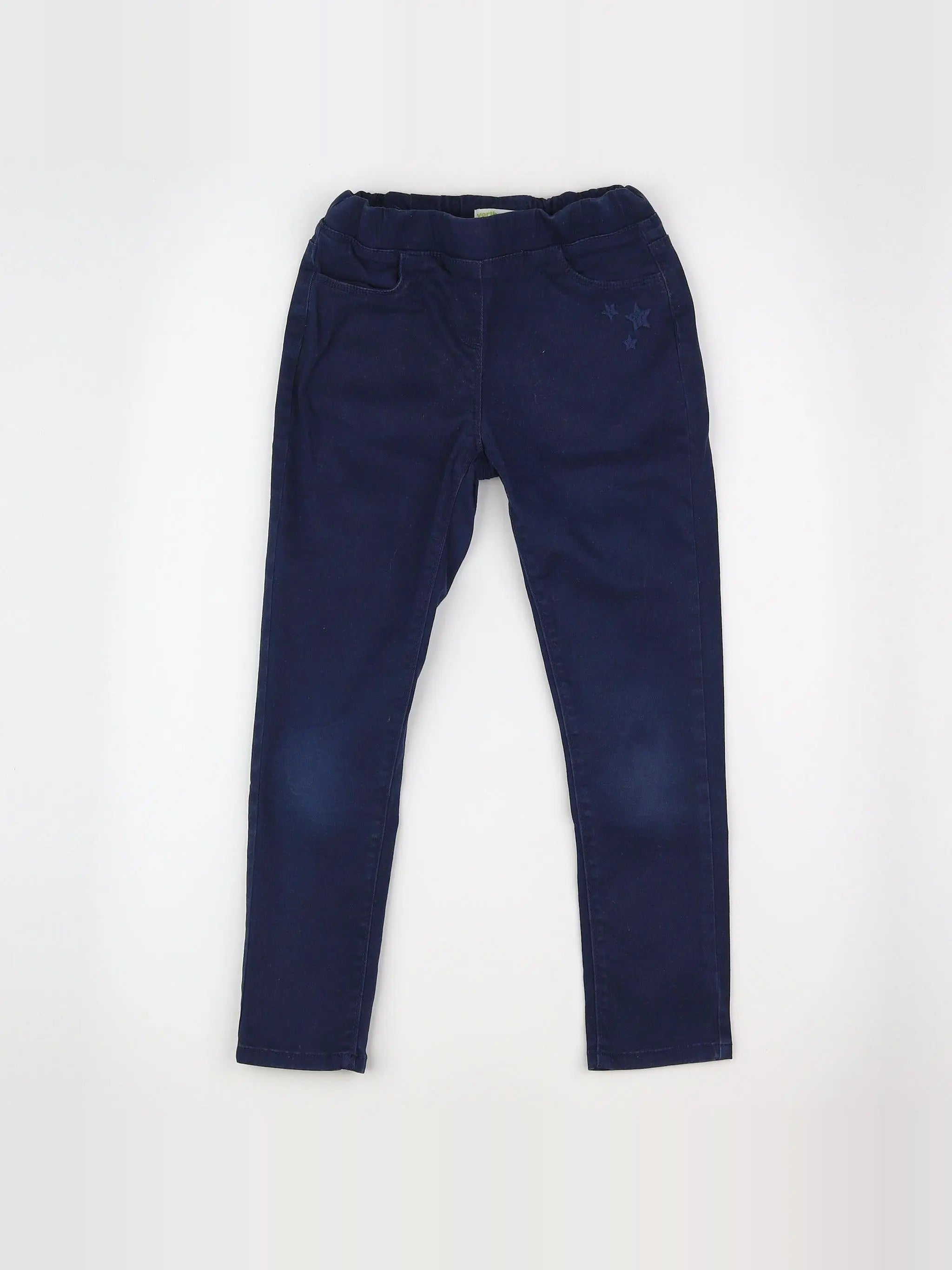 Vertbaudet - jegging bleu - 9 ans