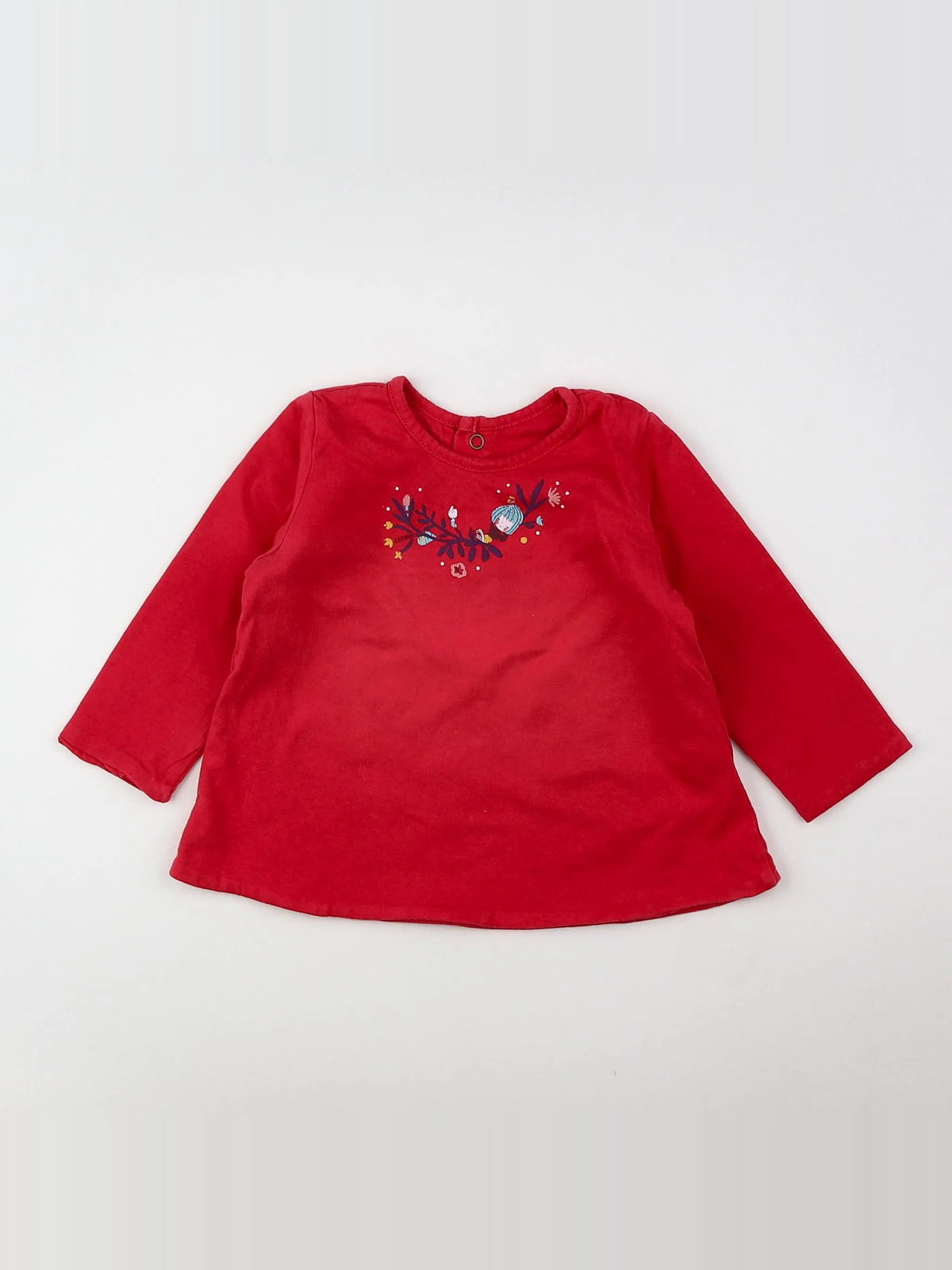 Catimini - tee-shirt rose - 9 mois