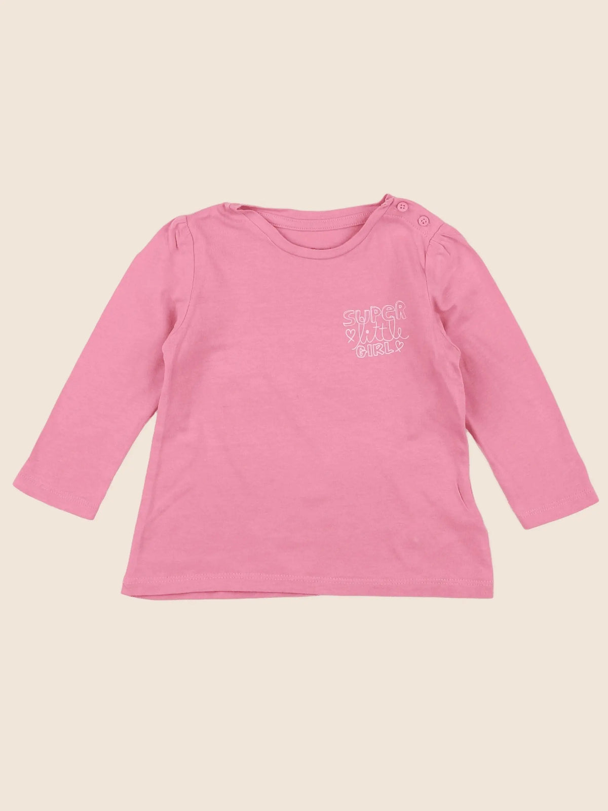 Vertbaudet - robe rose - 9 mois