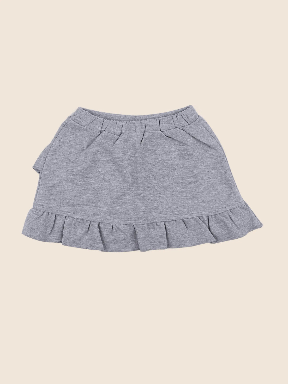 Benetton - jupe gris - 3/6 mois