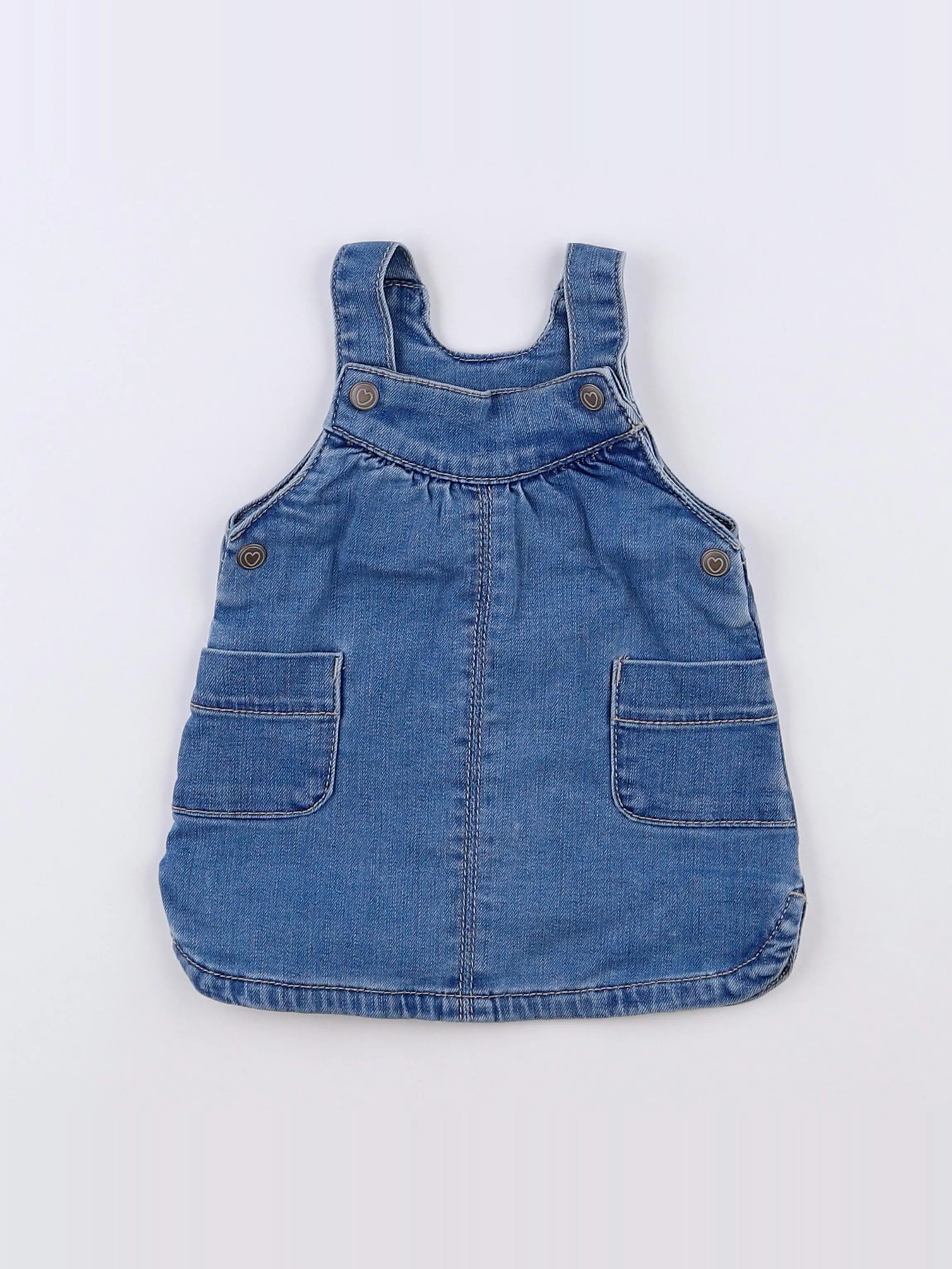 Tape à l'oeil - robe bleu - 3 mois