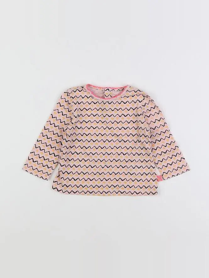 Billie Blush - tee-shirt rose - 6 mois