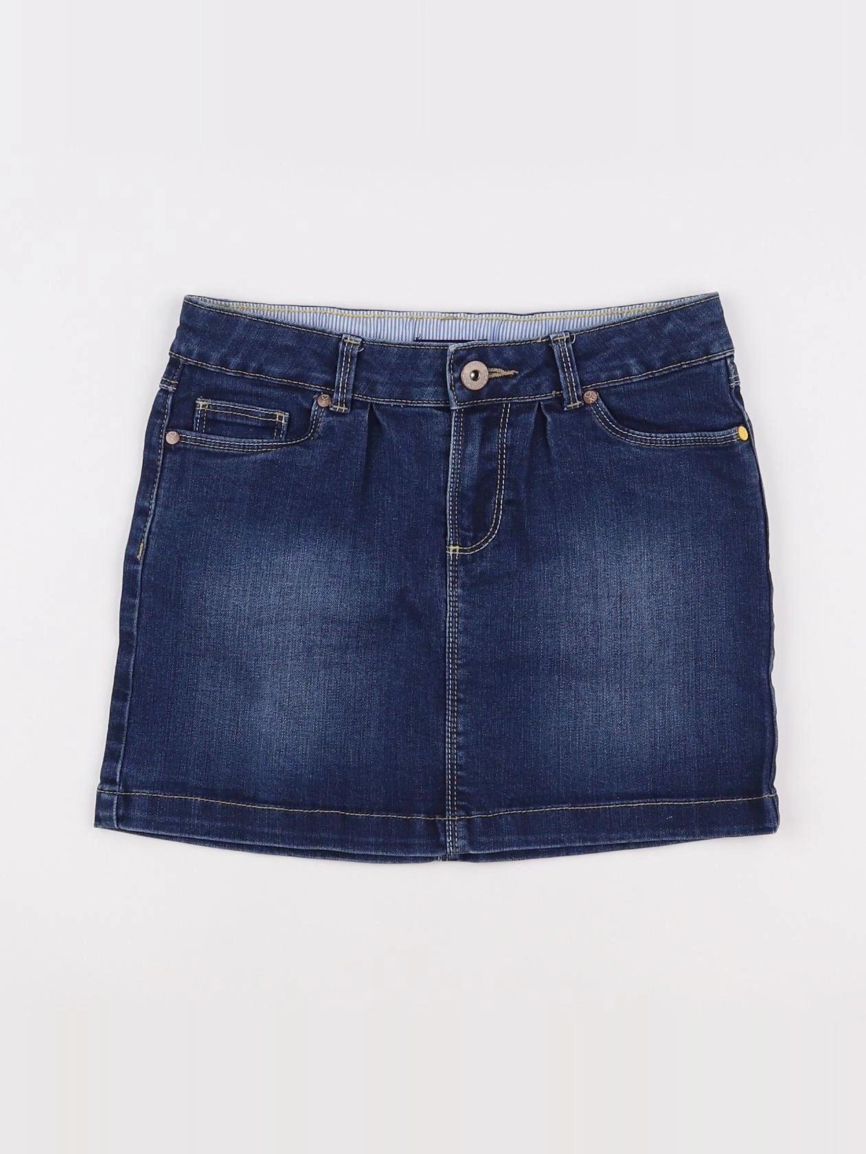 Okaidi - jupe bleu - 8 ans