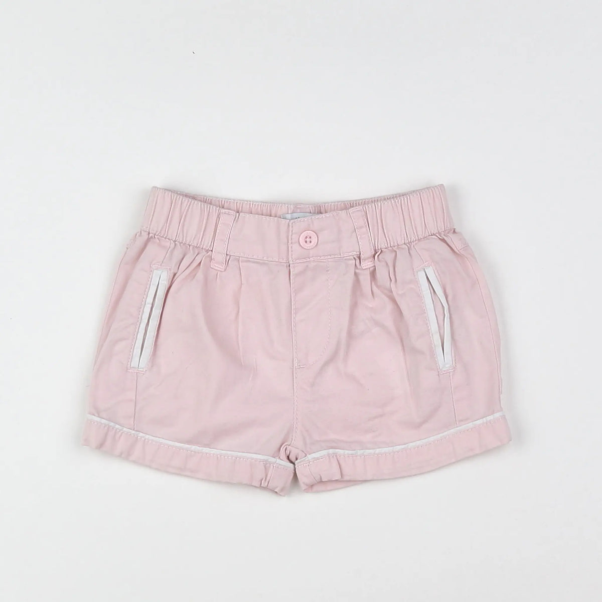 Vertbaudet - short rose - 12 mois