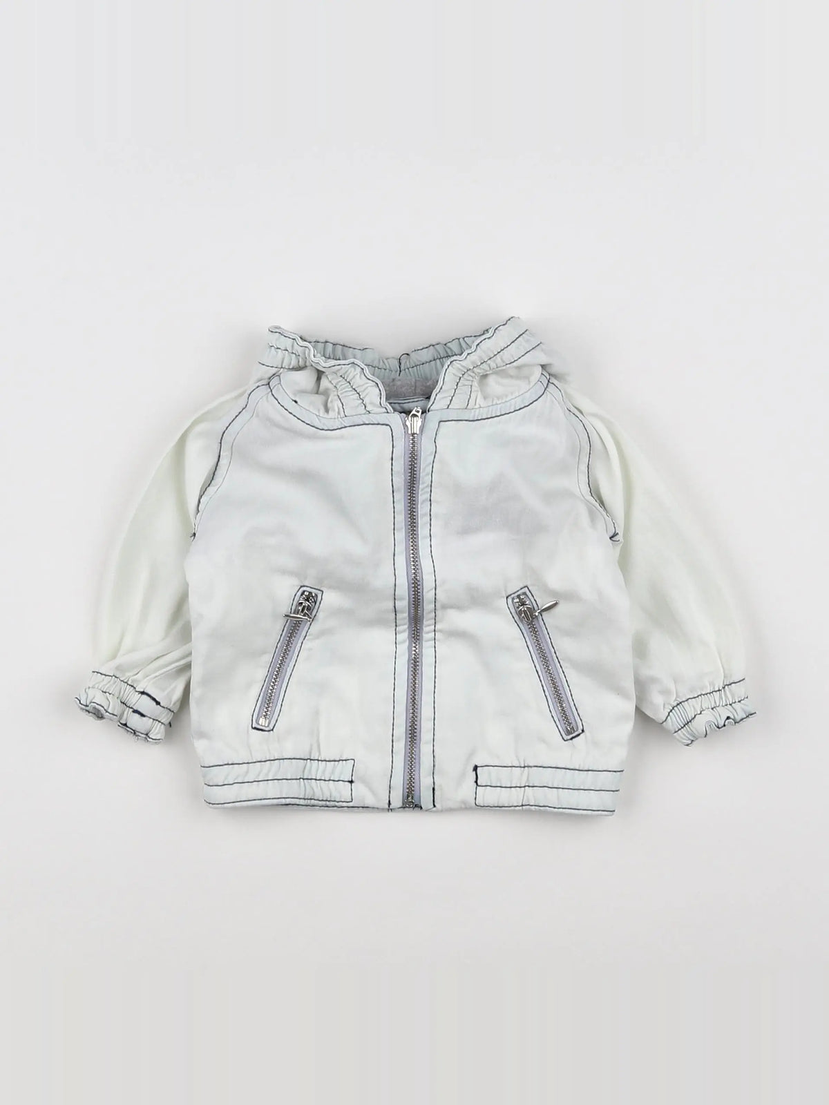 Kids Case - sweat blanc - 3 mois