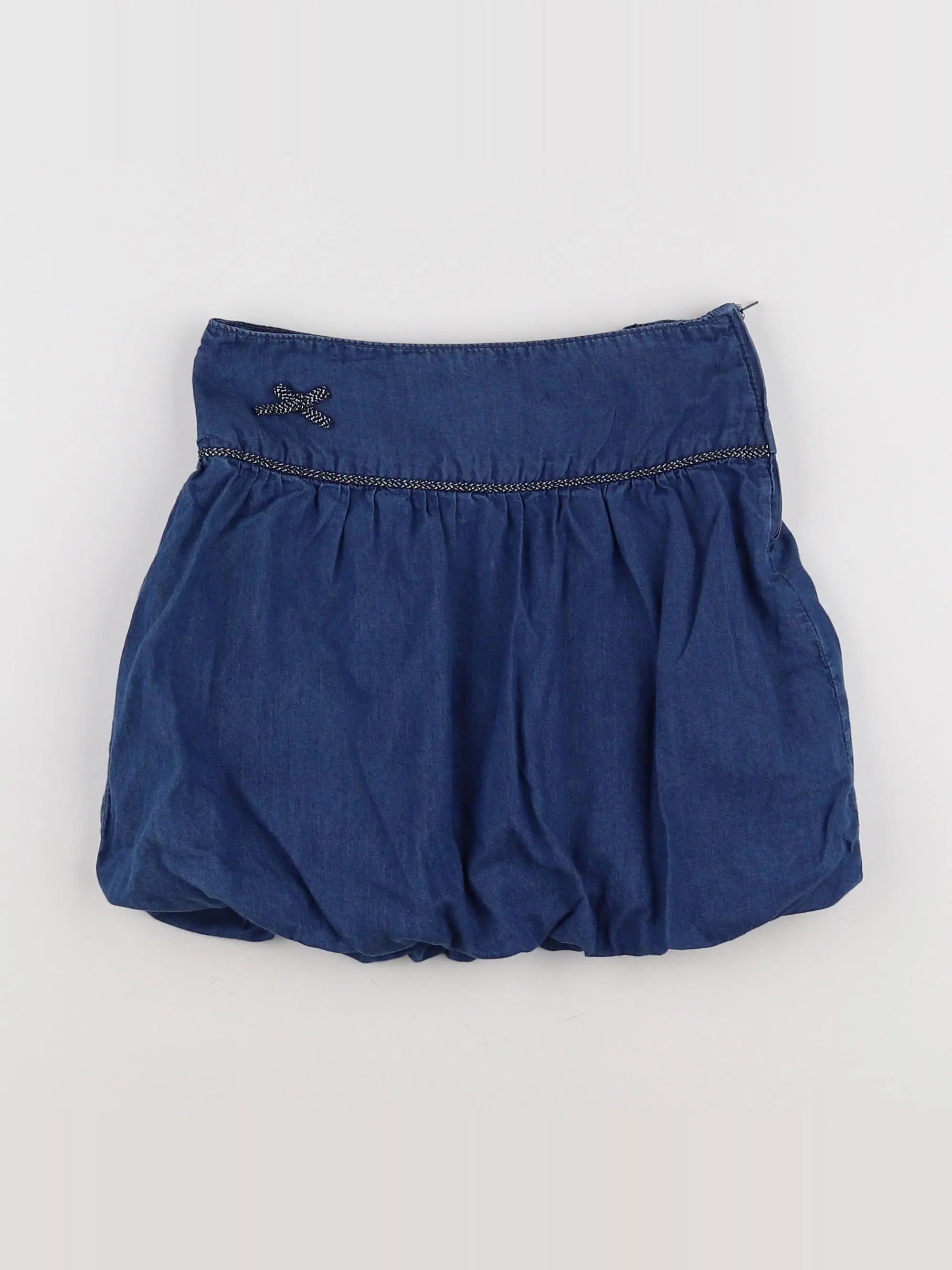 Vertbaudet - jupe bleu - 6 ans