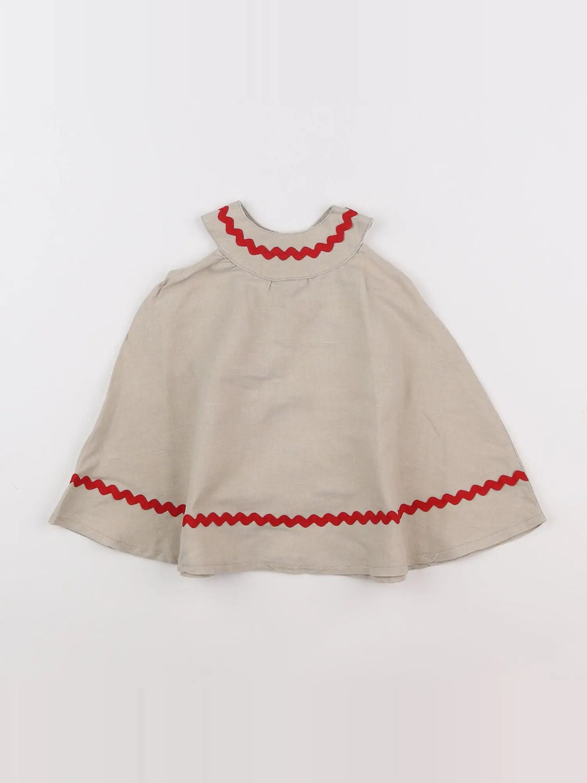 Condor - blouse beige, rouge - 6 mois