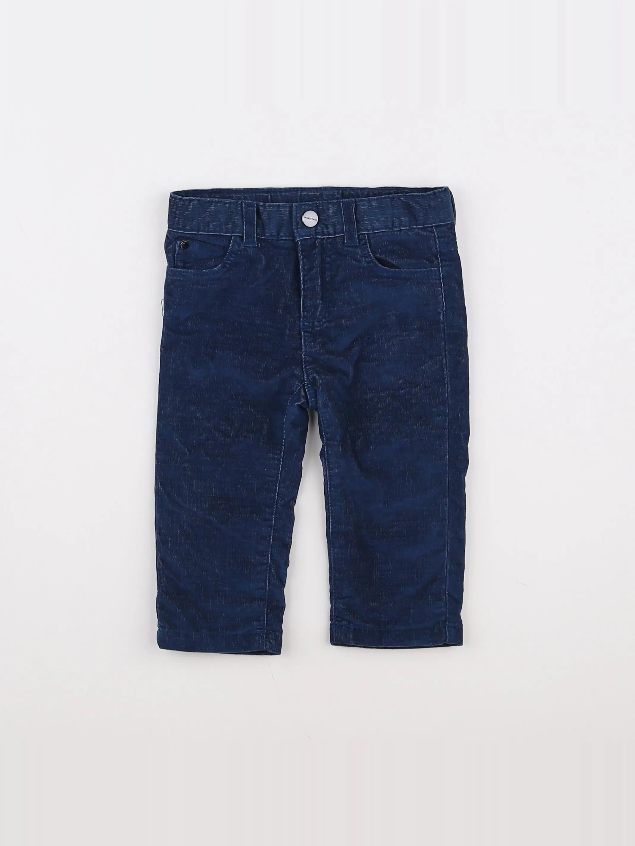 Jacadi - pantalon bleu - 12 mois