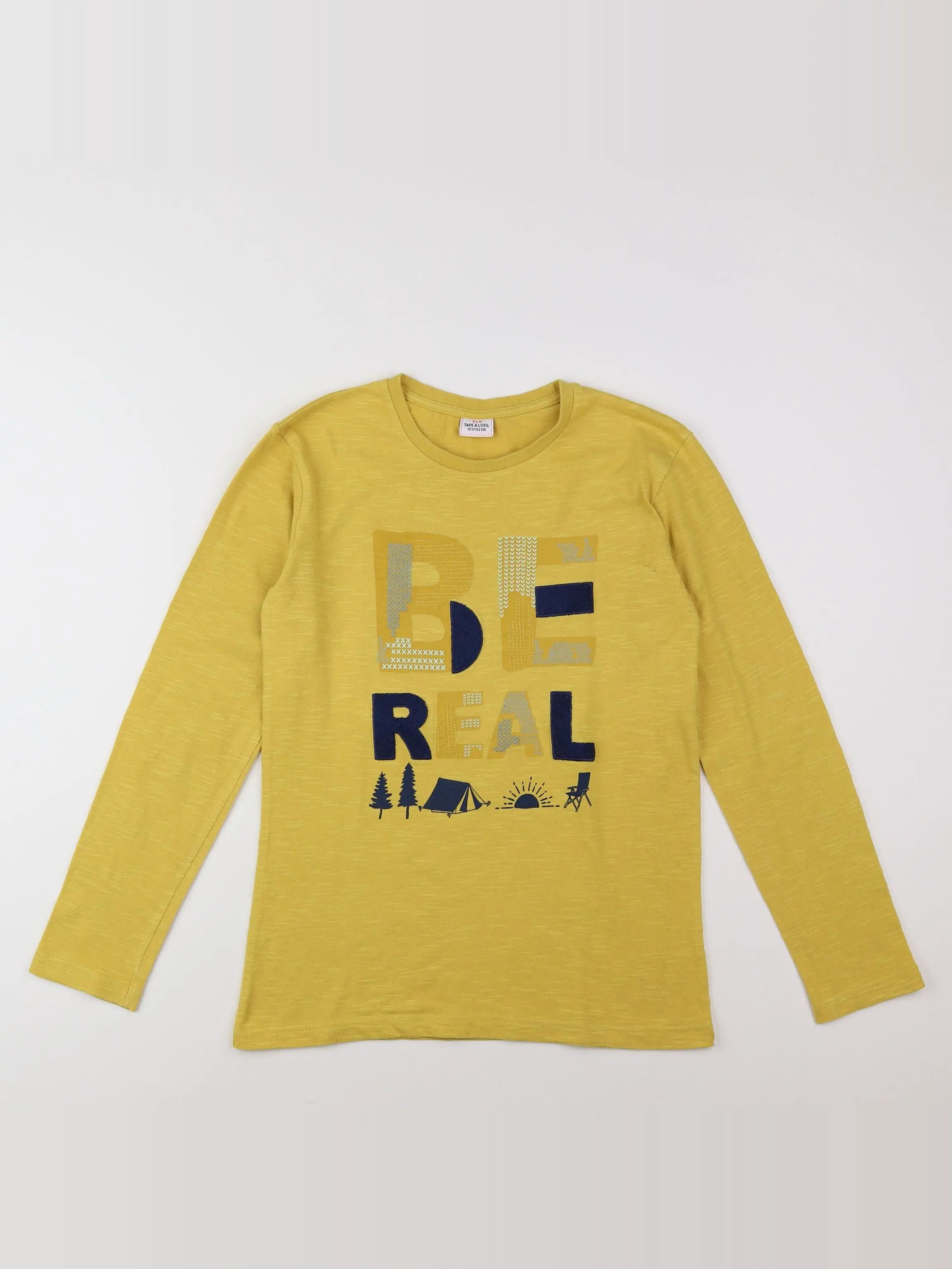 Tape à l'oeil - tee-shirt jaune, multicolore - 12 ans