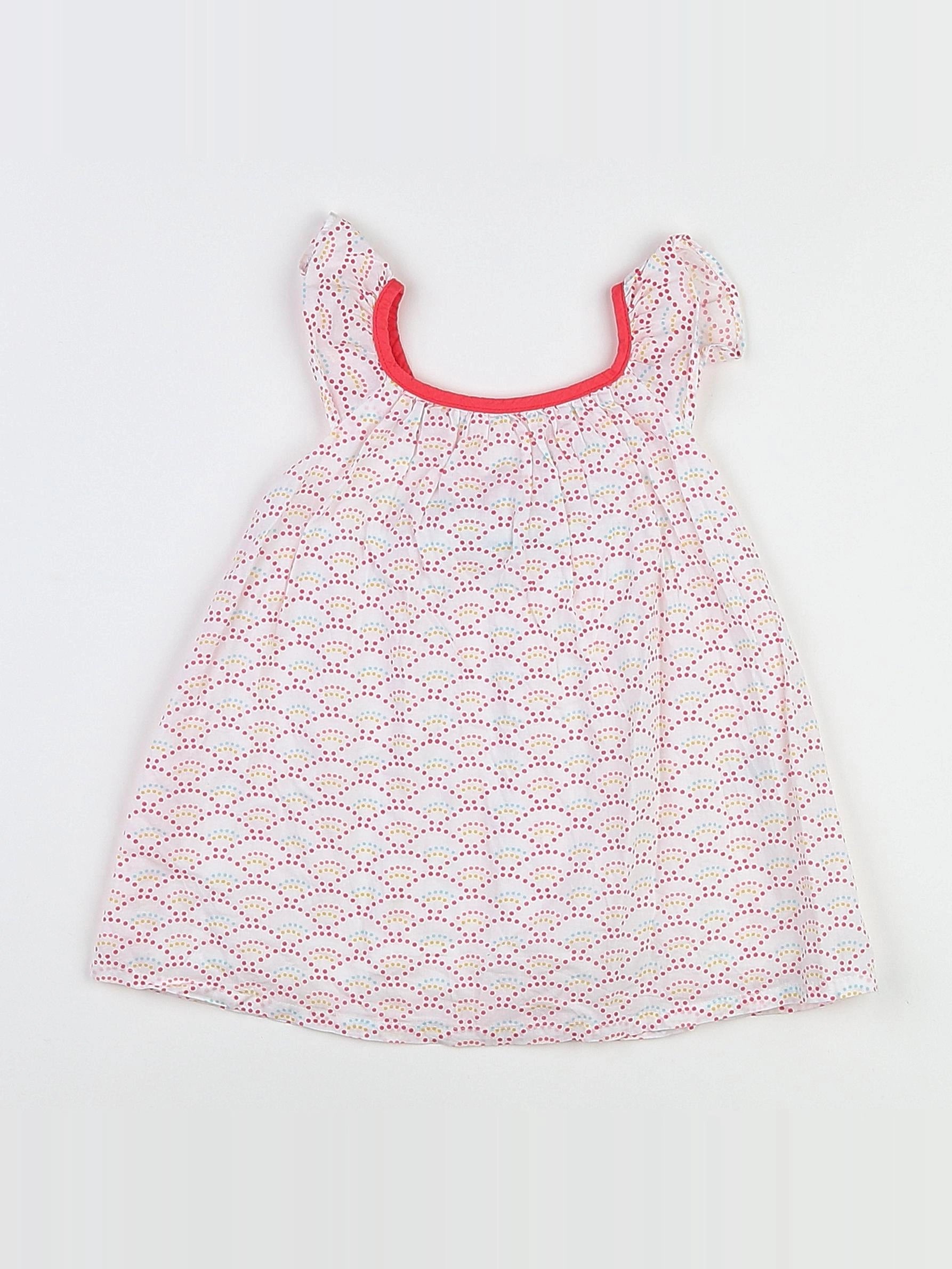 Noukie's - robe multicolore - 9 mois