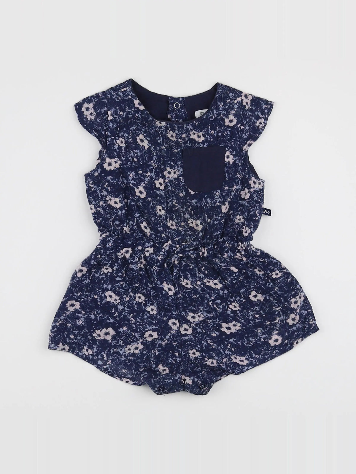 IKKS - combinaison bleu - 12 mois