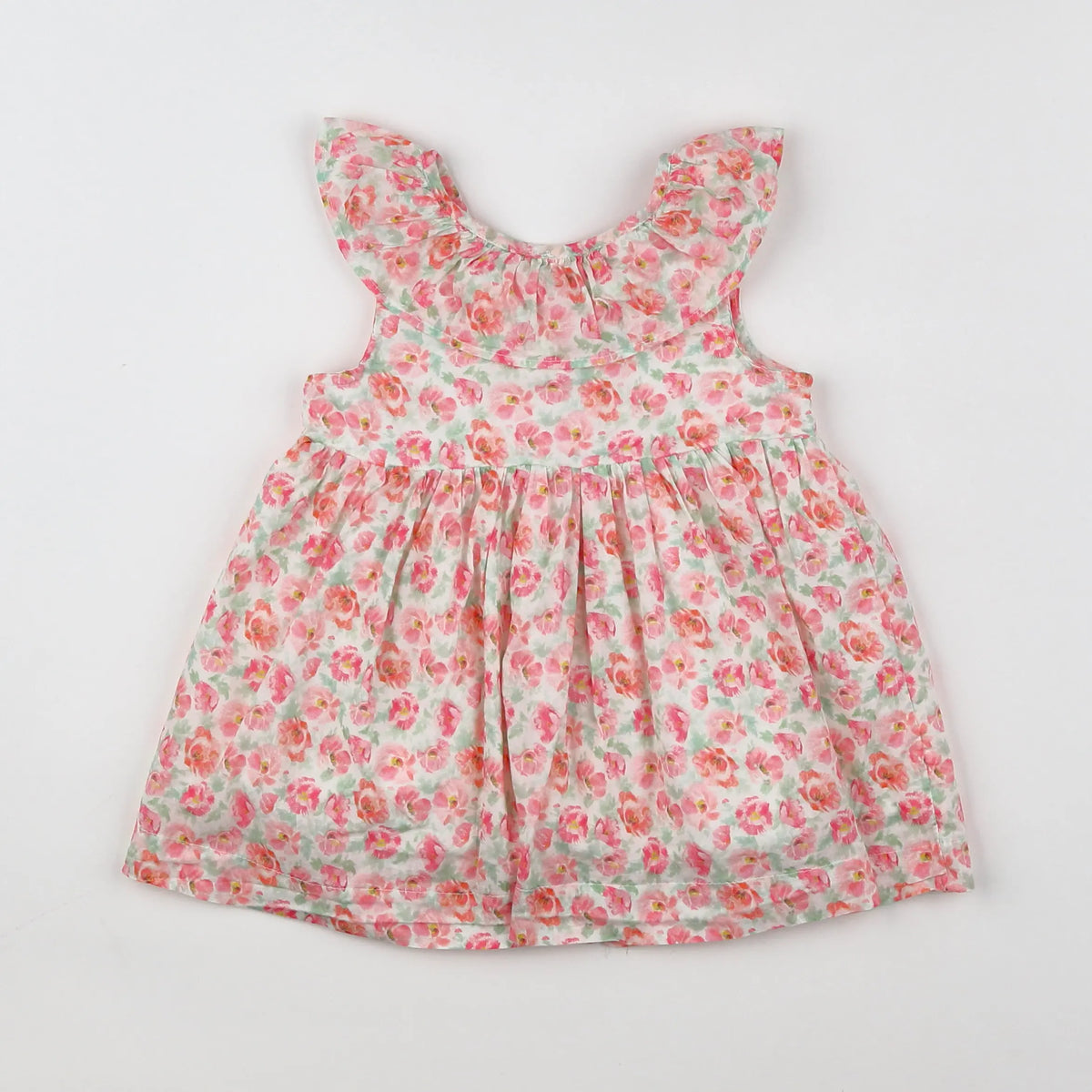Vertbaudet - robe multicolore - 18 mois