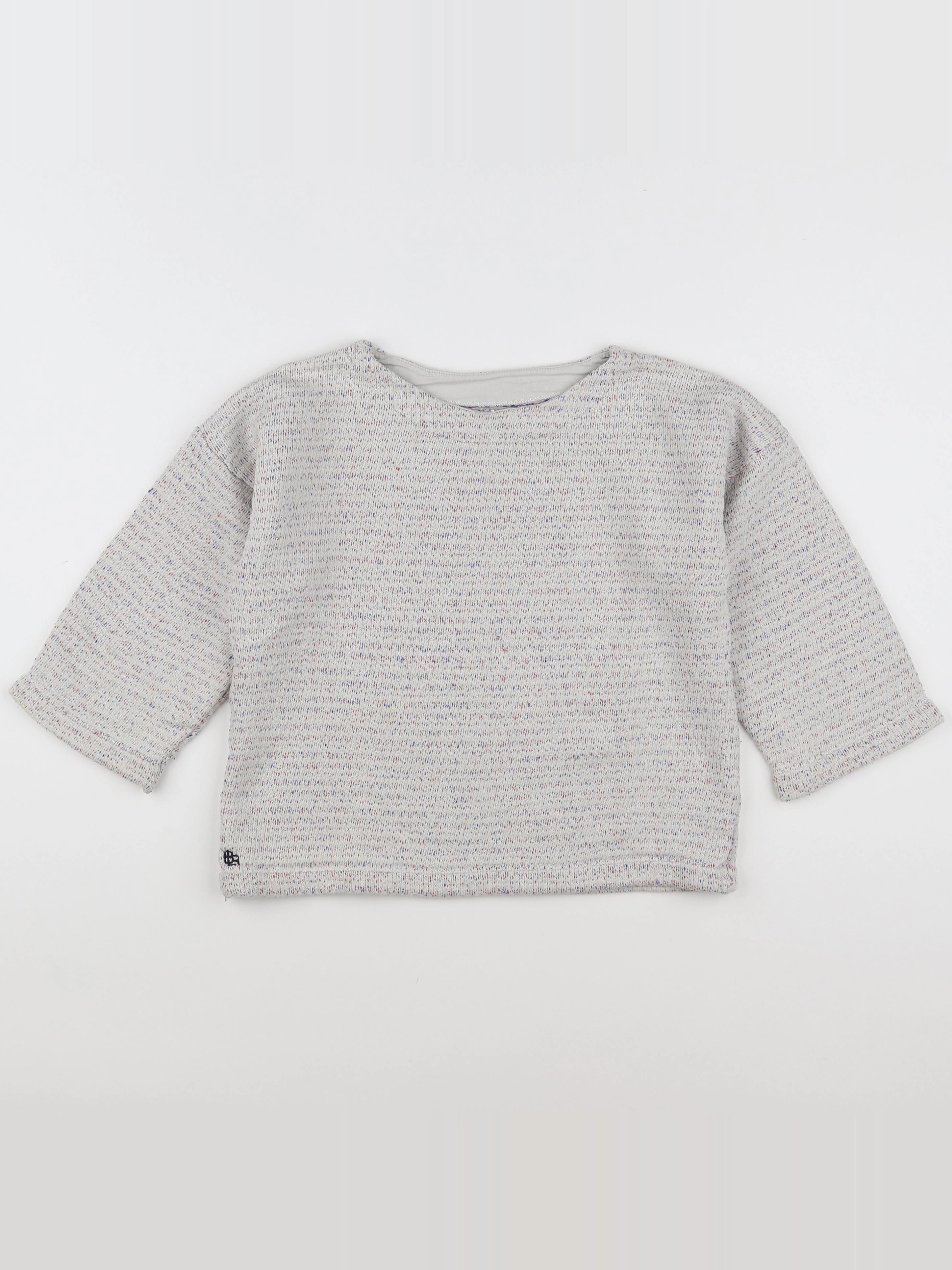 Bellerose - sweat gris - 8 ans