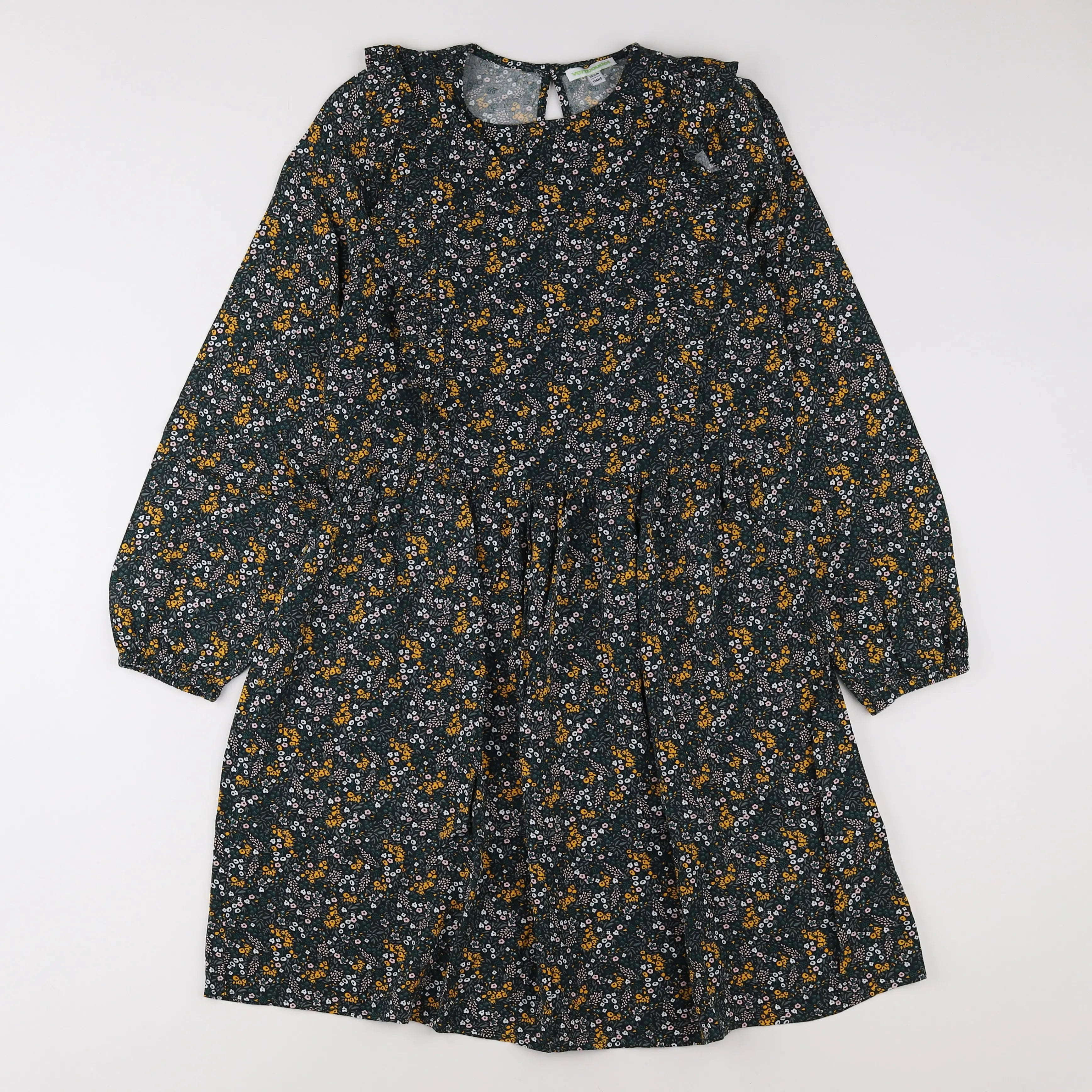 Vertbaudet - robe vert - 12 ans