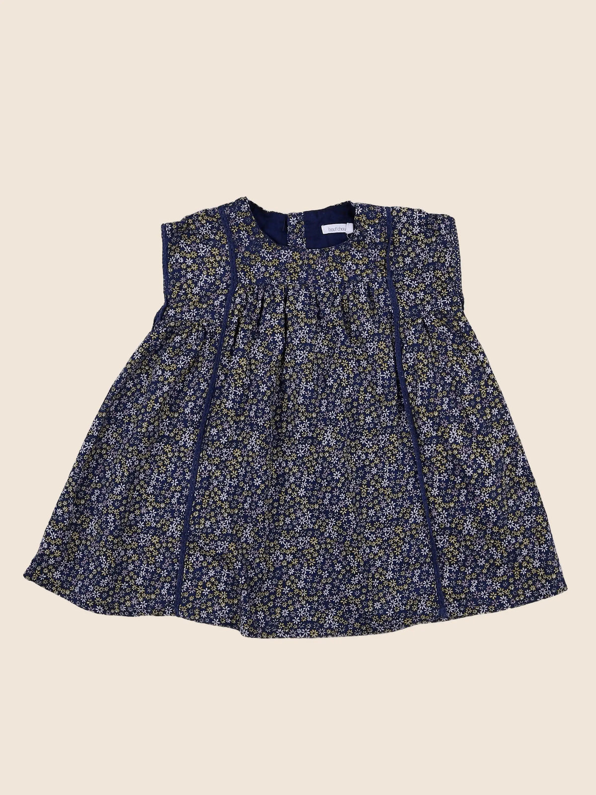 Boutchou - robe bleu - 12 mois