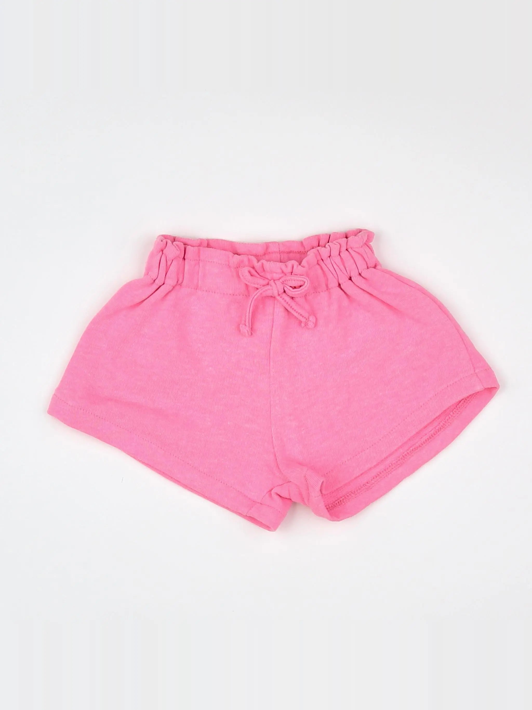 Zara - short rose - 9/12 mois