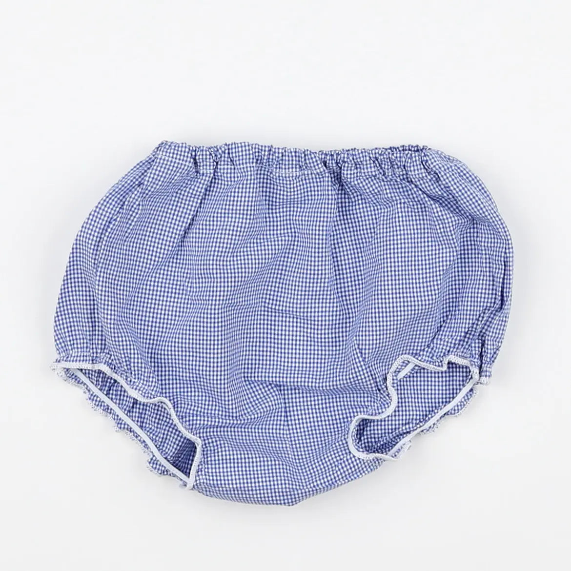 Petit Bateau - bloomer bleu, blanc - 1 mois