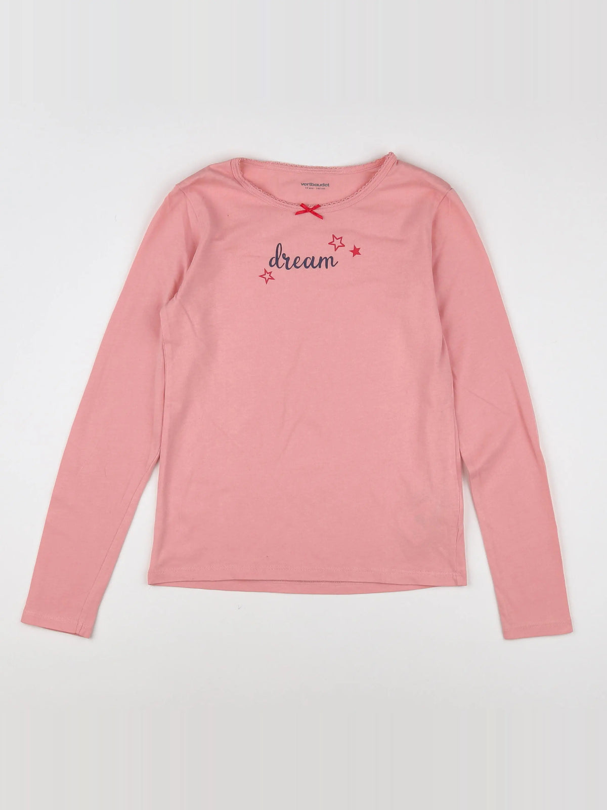 Vertbaudet - maillot de corps rose - 10 ans