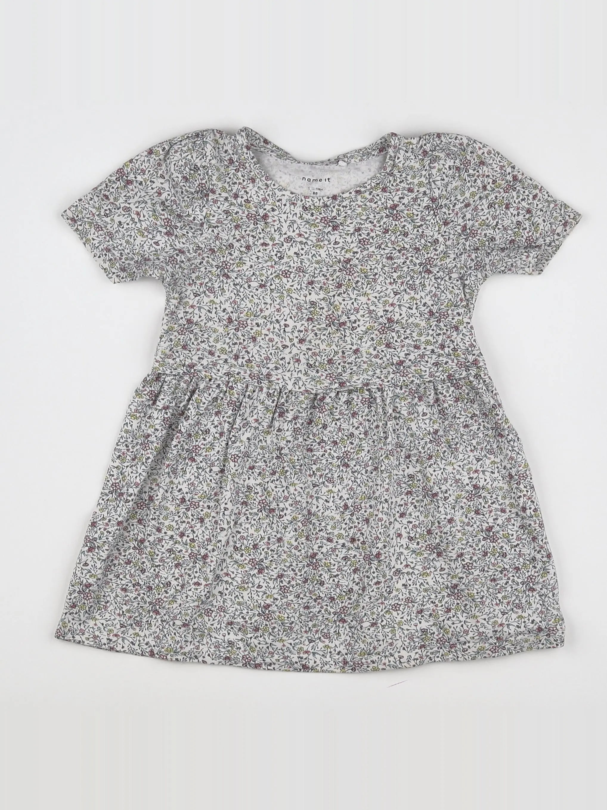 Name it - robe multicolore - 12/18 mois