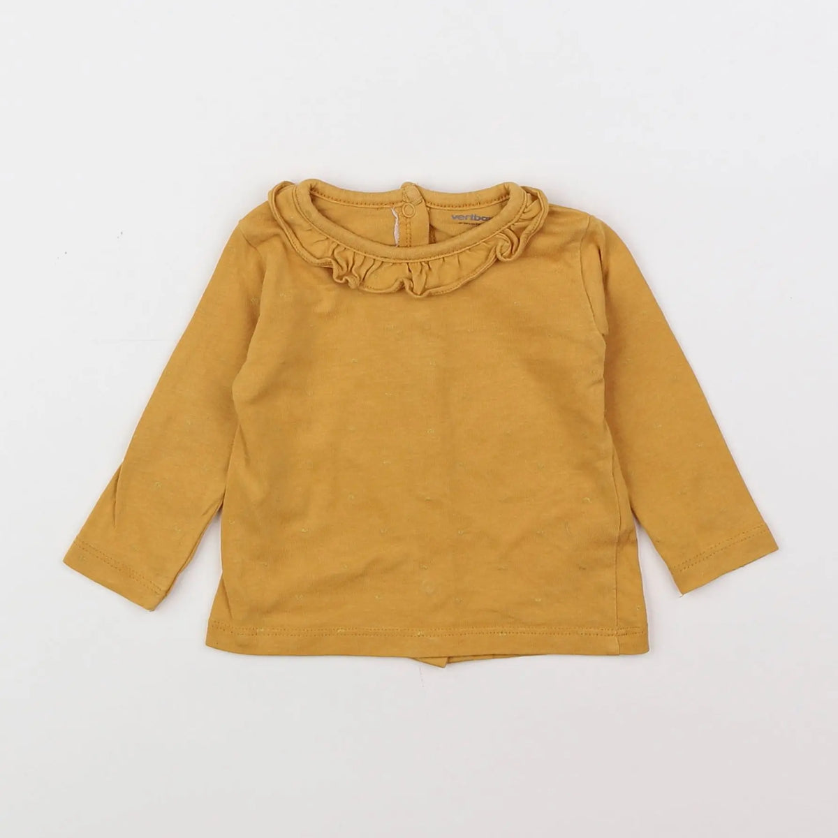 Vertbaudet - tee-shirt orange - 6 mois
