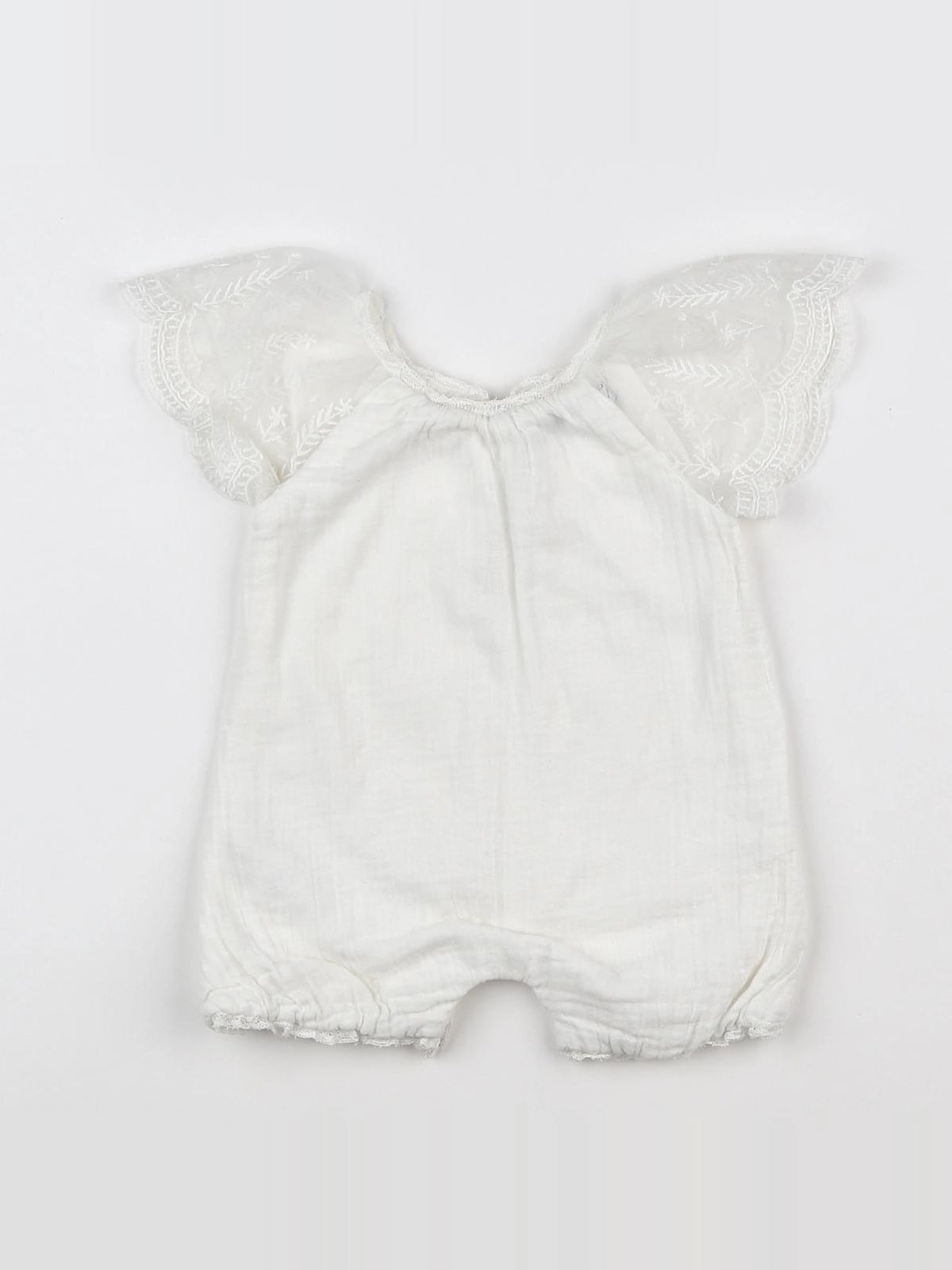 Les petits inclassables  - combinaison blanc - 3 mois