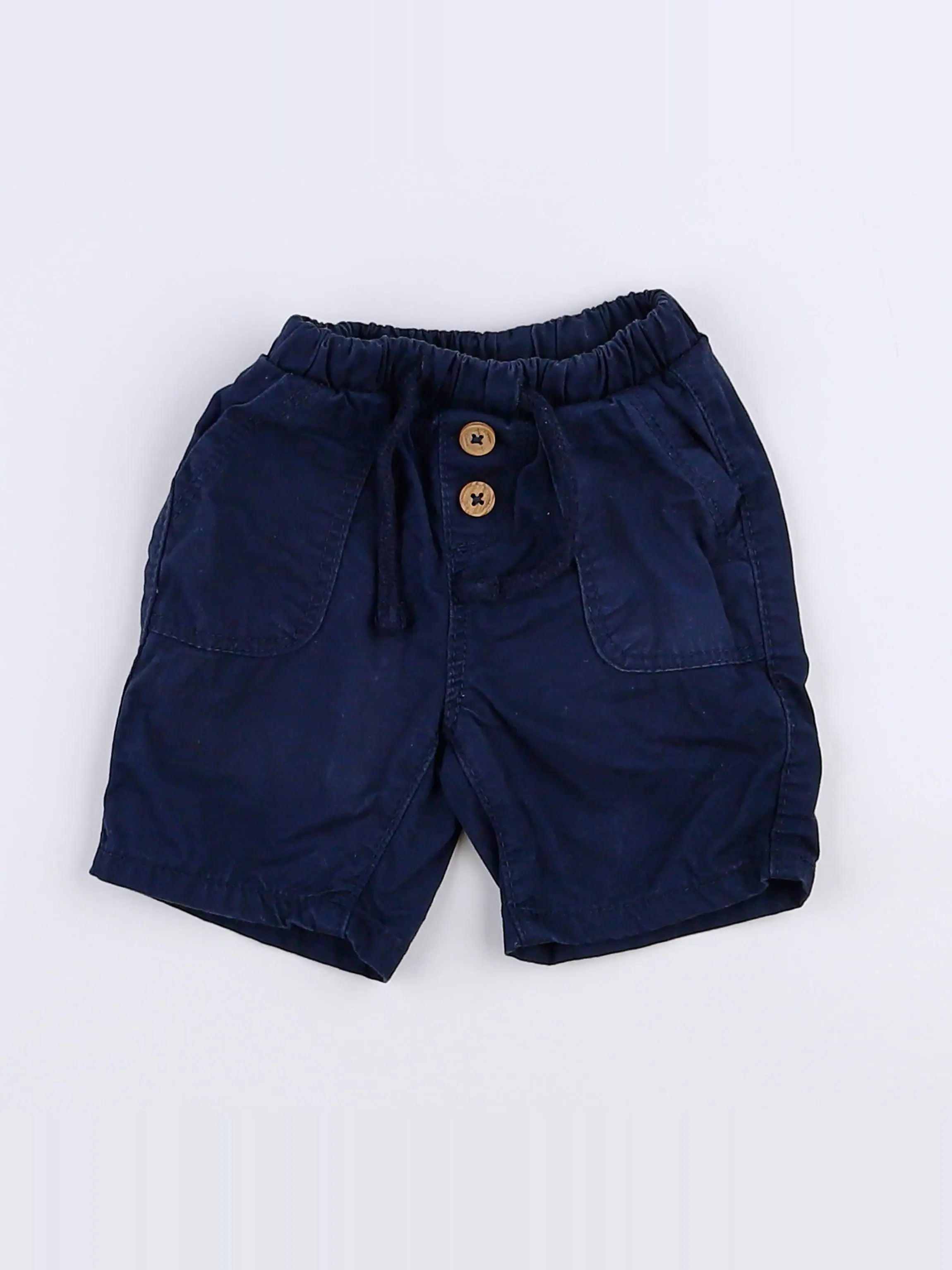 Tape à l'oeil - short bleu - 3 mois