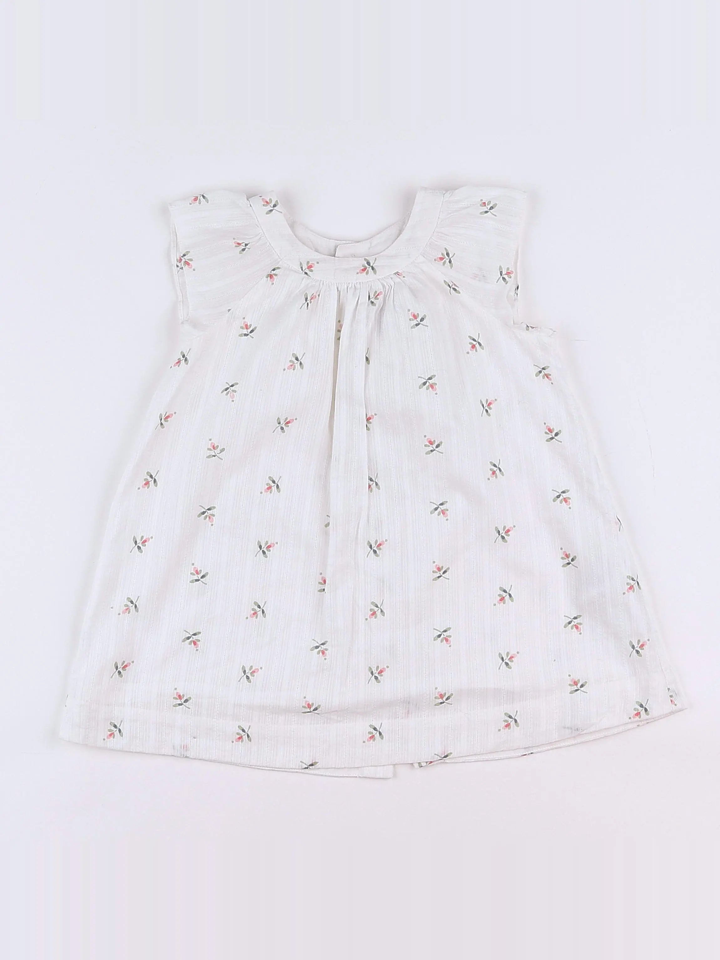 Bonpoint - robe blanc - 12 mois