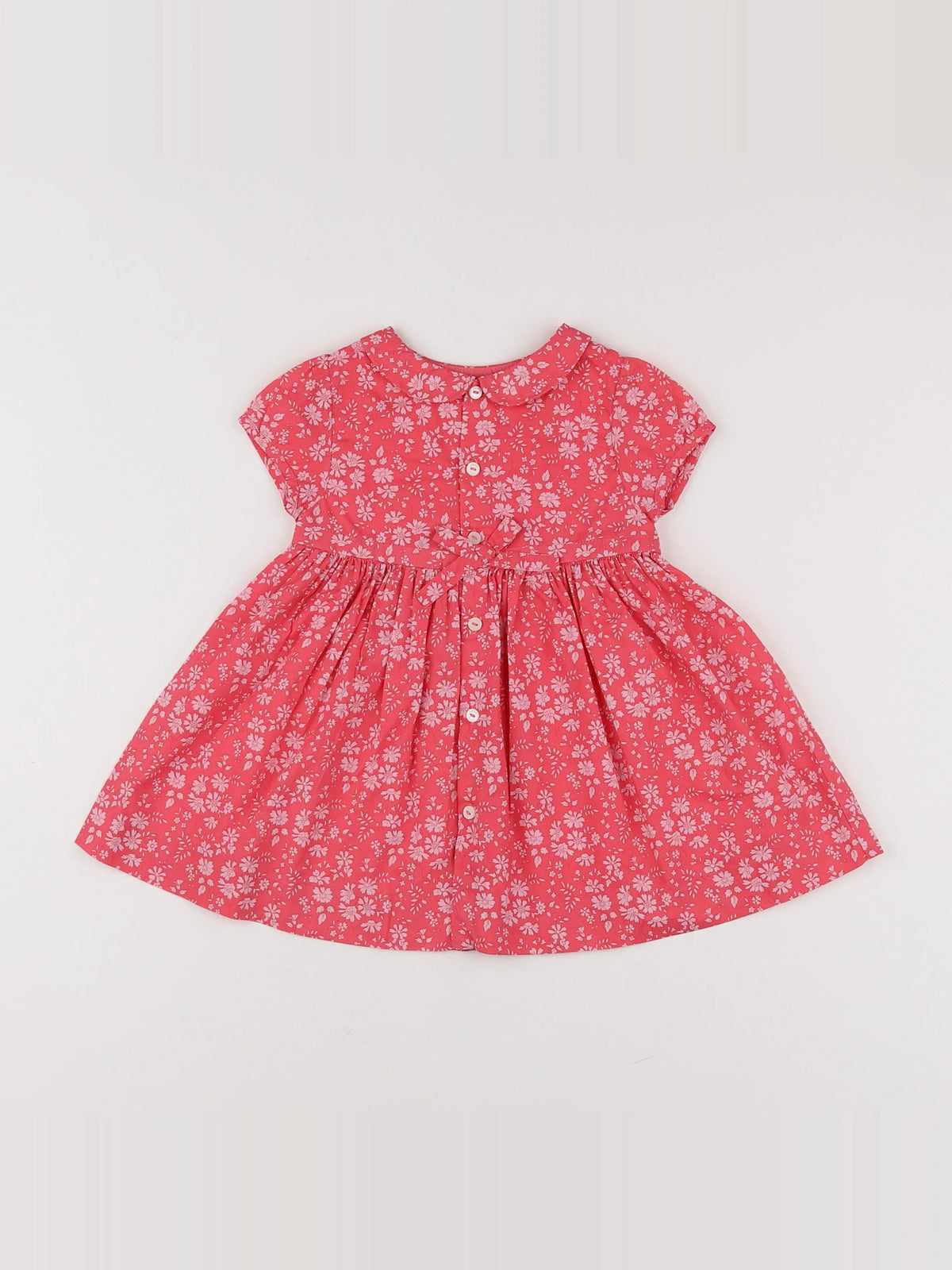 Jacadi - robe rose - 12 mois