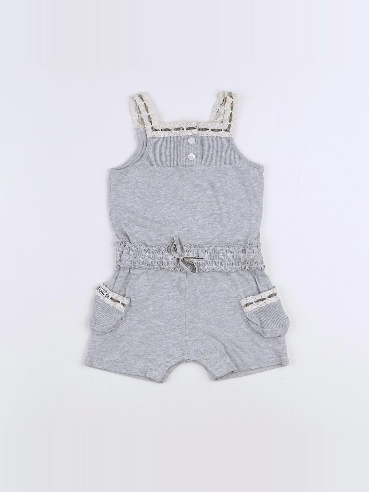 IKKS - combinaison gris - 6 mois