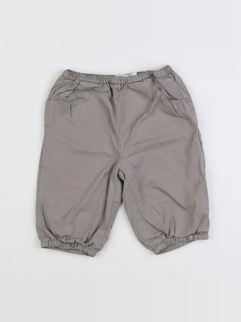 Boutchou - pantalon gris - 3 mois