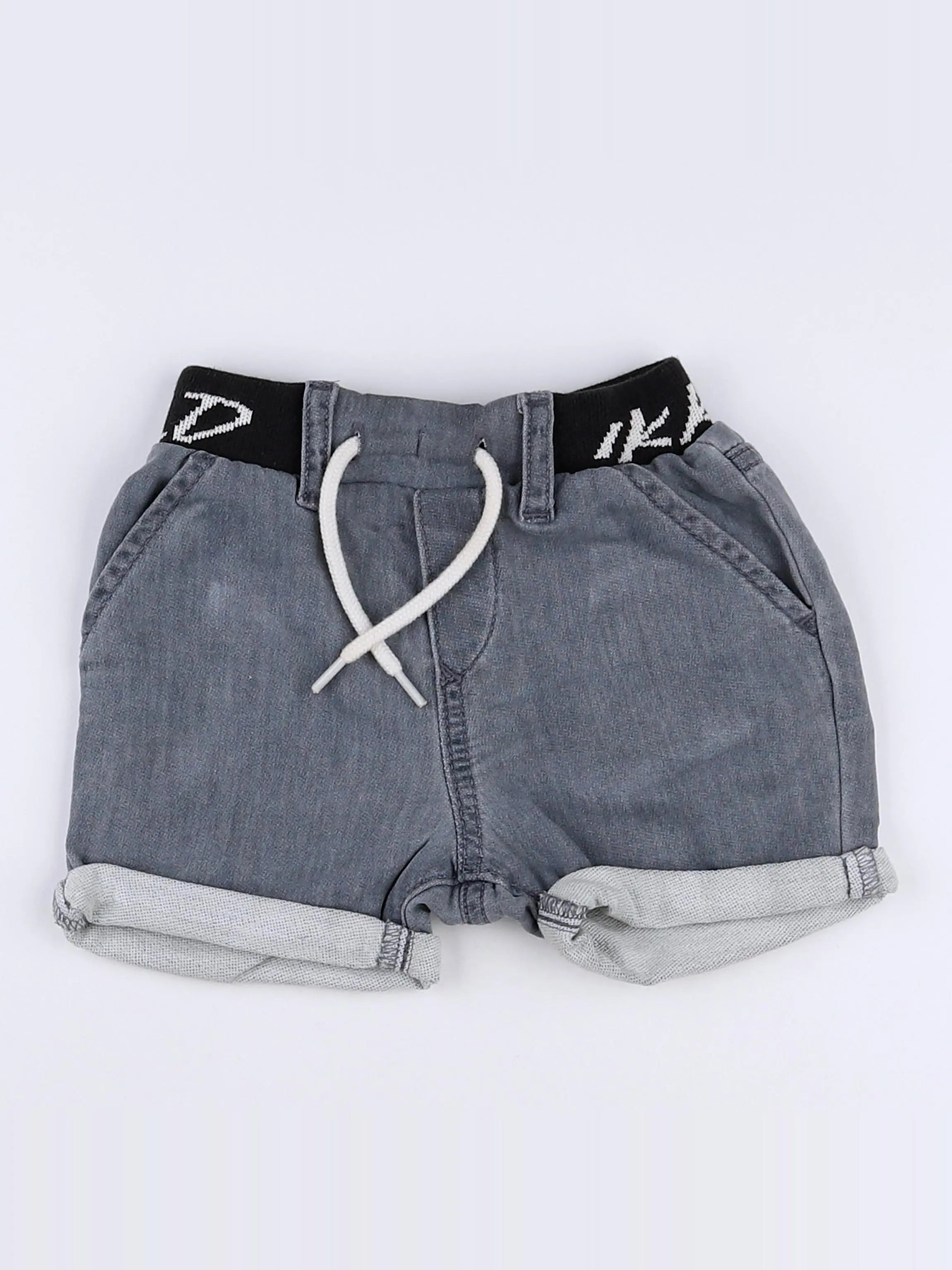 IKKS - short gris - 12 mois