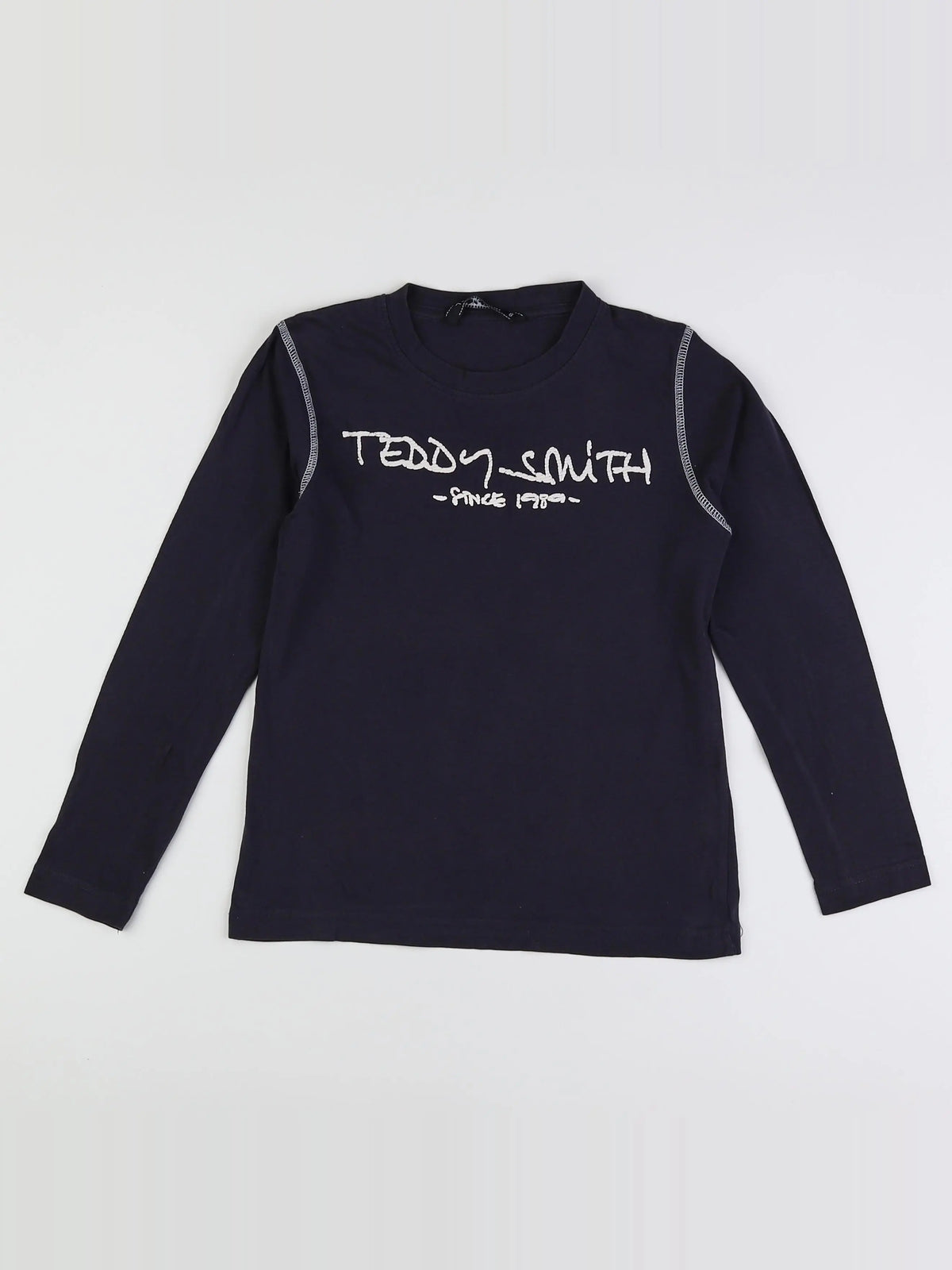 Teddy Smith - tee-shirt gris - 8 ans