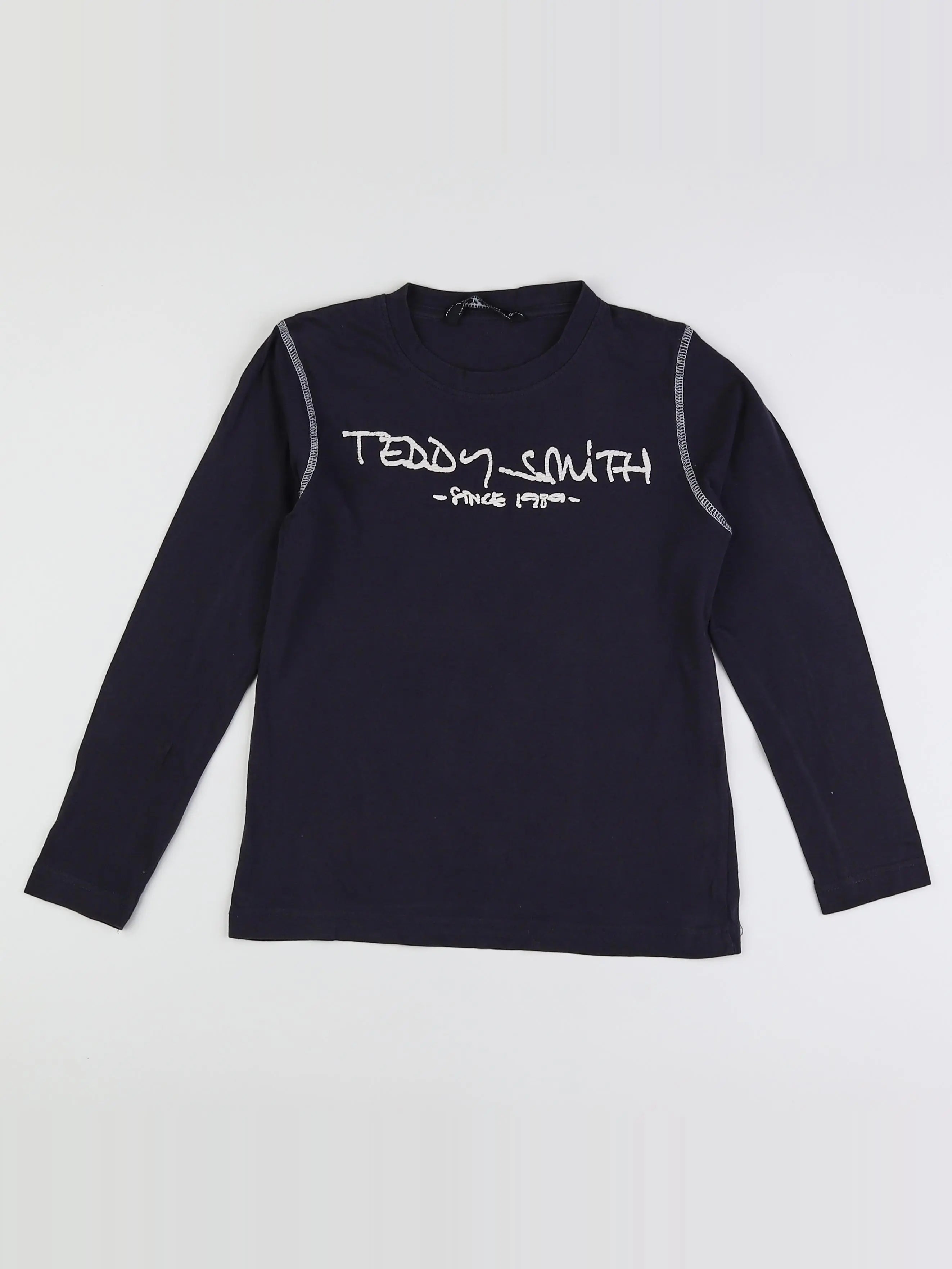 Teddy Smith - tee-shirt gris - 8 ans