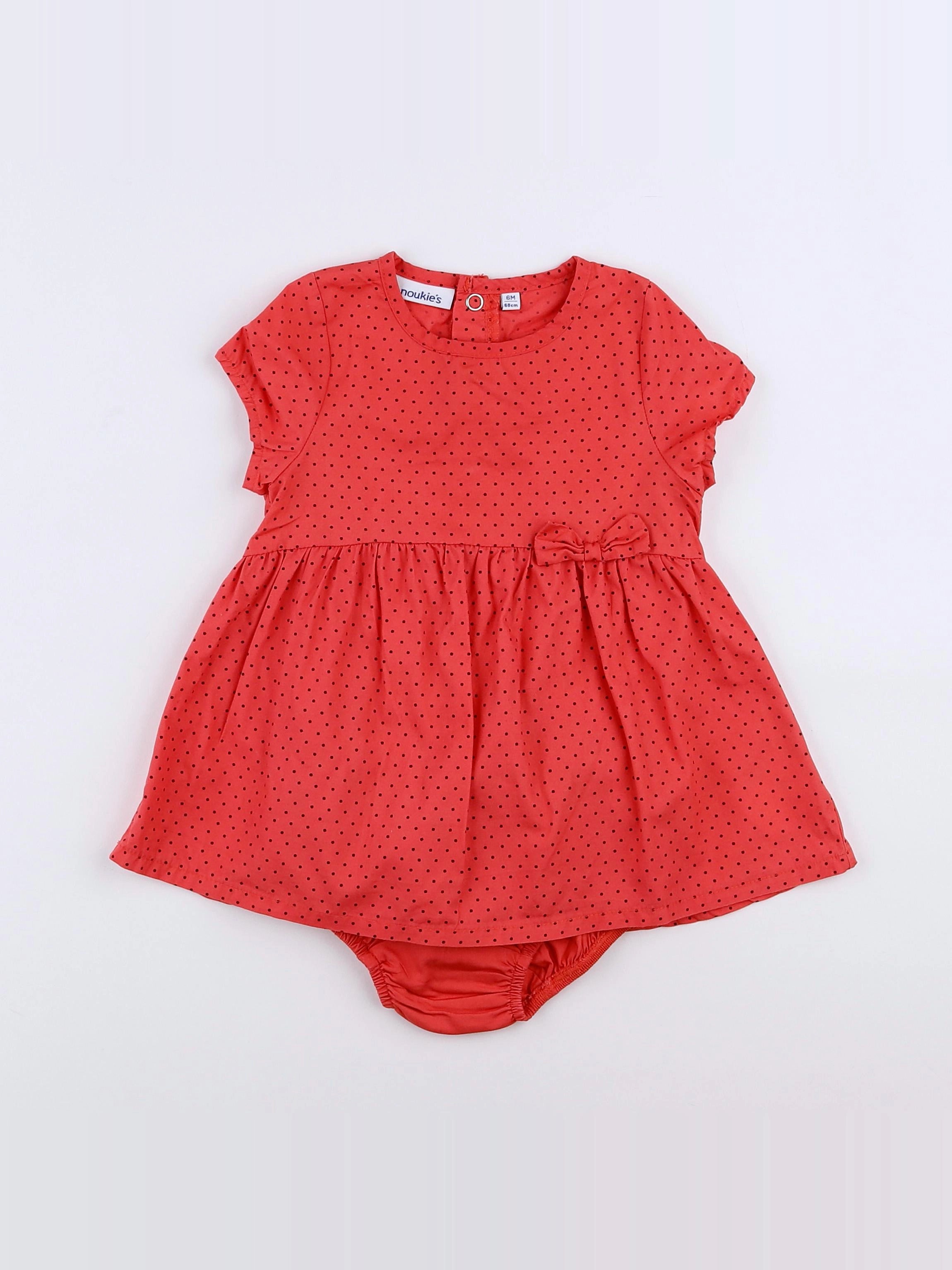 Noukie's - robe rose - 6 mois