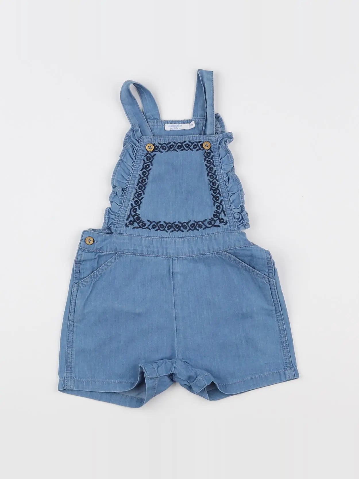 Boutchou - salopette bleu - 12 mois
