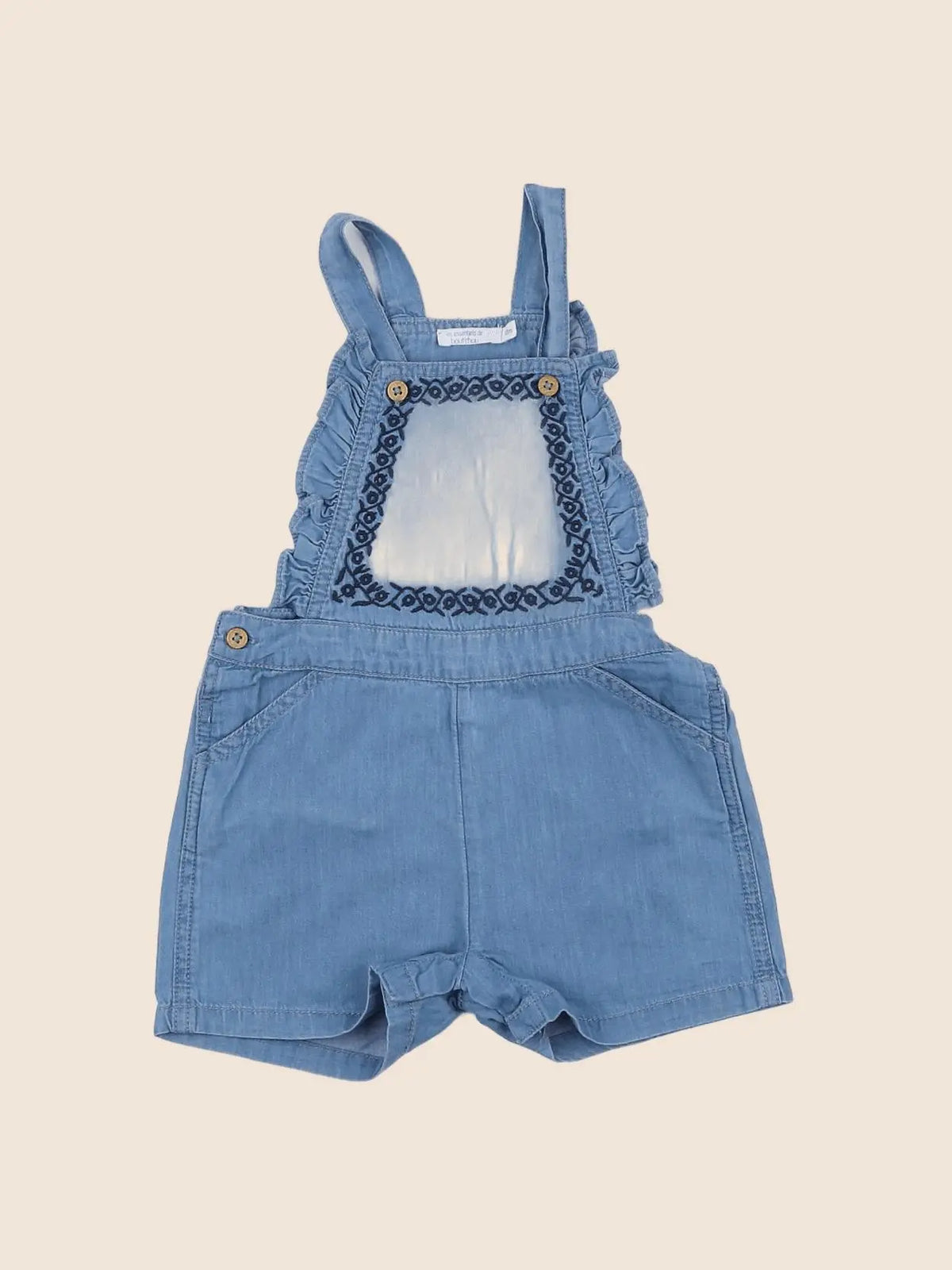 Boutchou - salopette bleu - 12 mois
