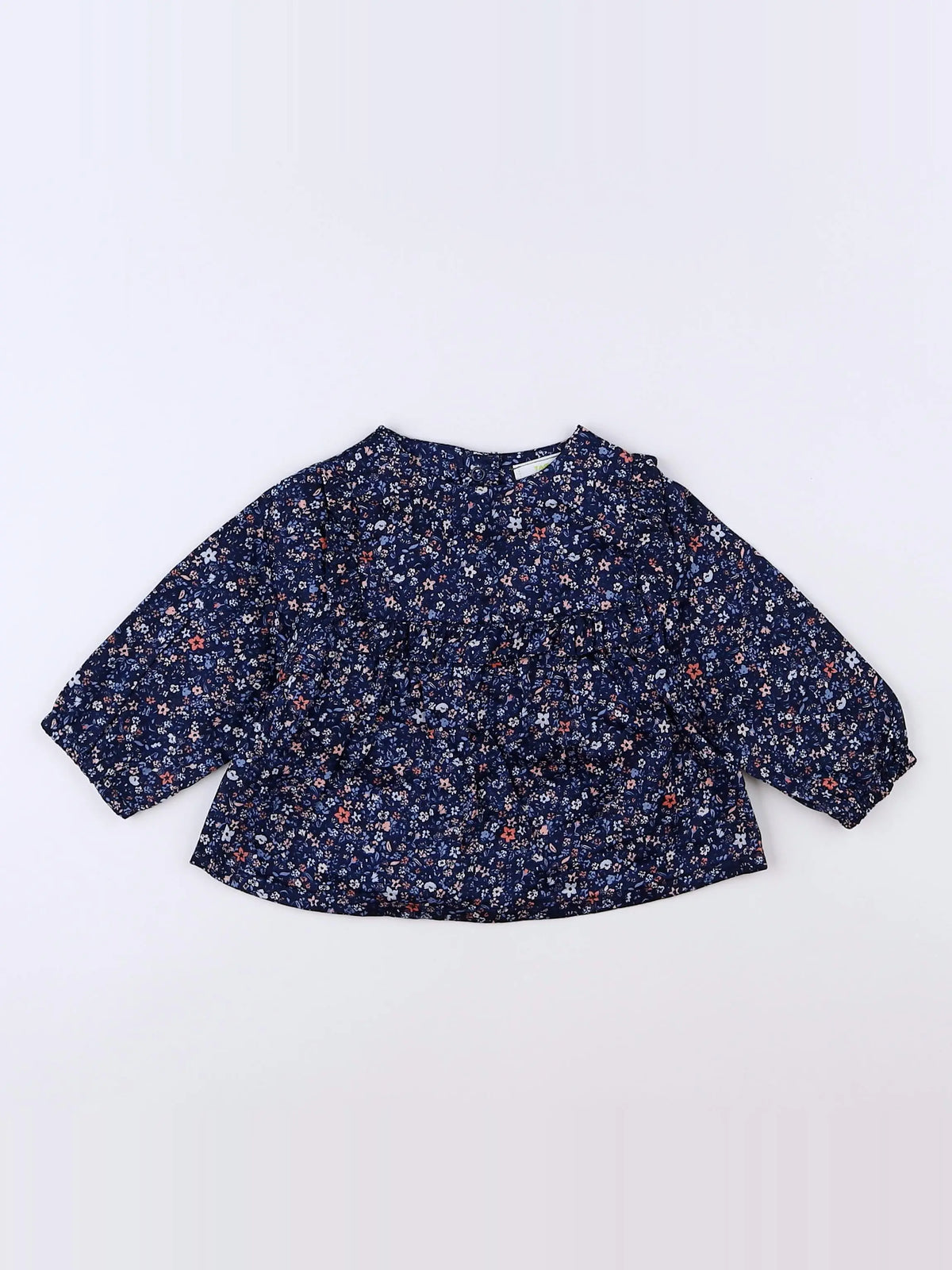 Tape à l'oeil - blouse bleu - 3 mois