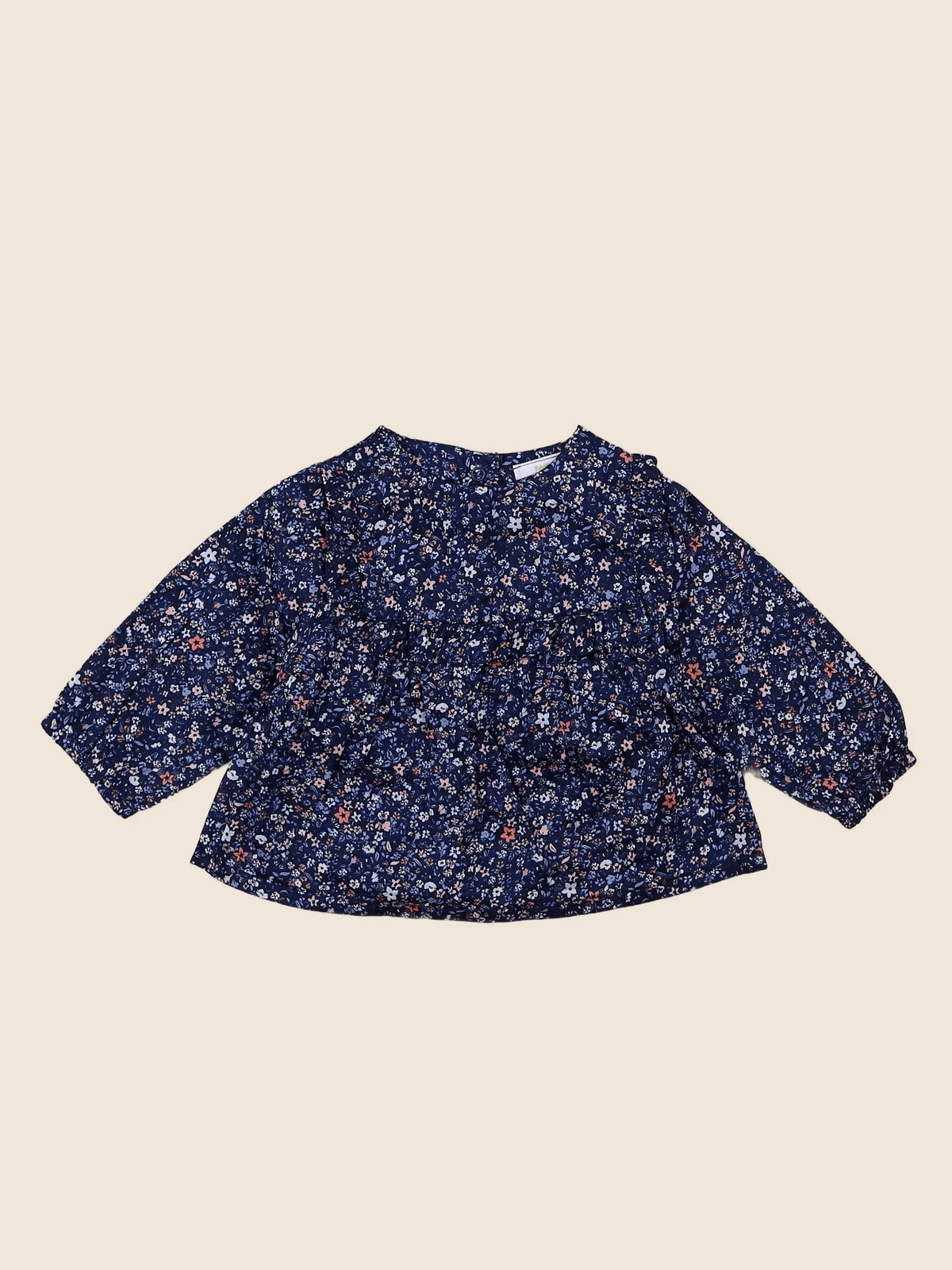 Tape à l'oeil - blouse bleu - 3 mois