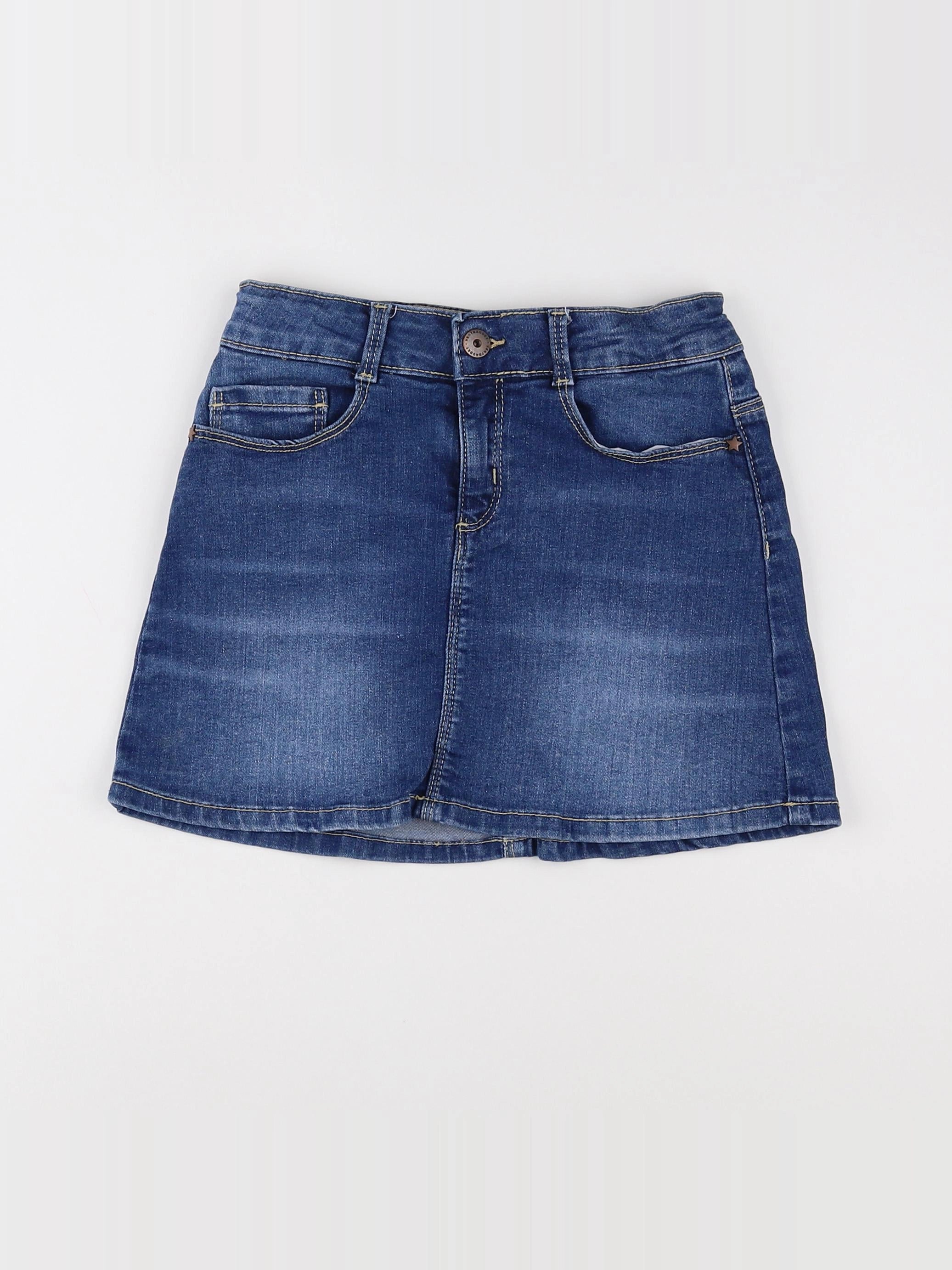 Vertbaudet - jupe bleu - 9 ans