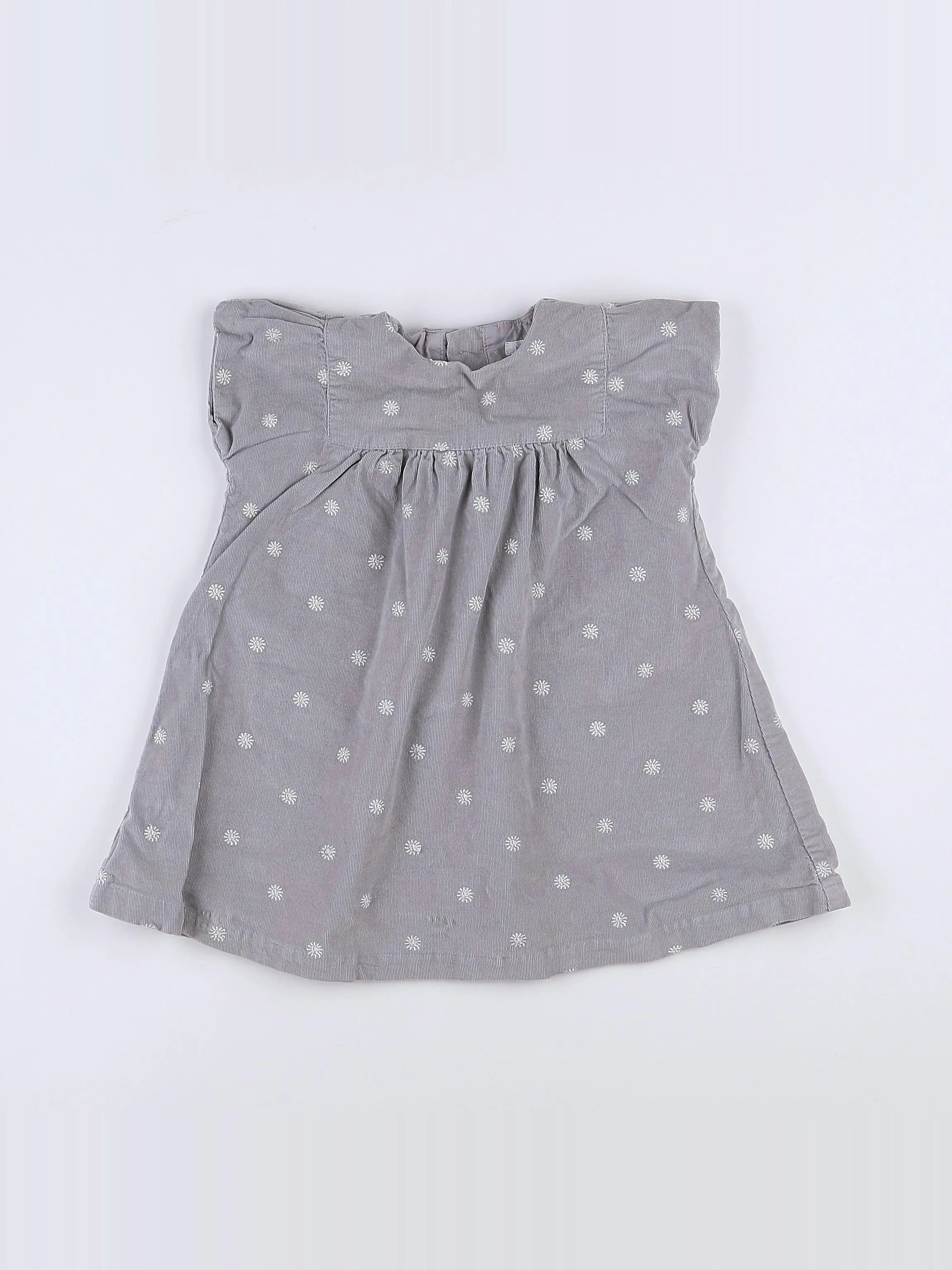 Boutchou - robe gris - 9 mois