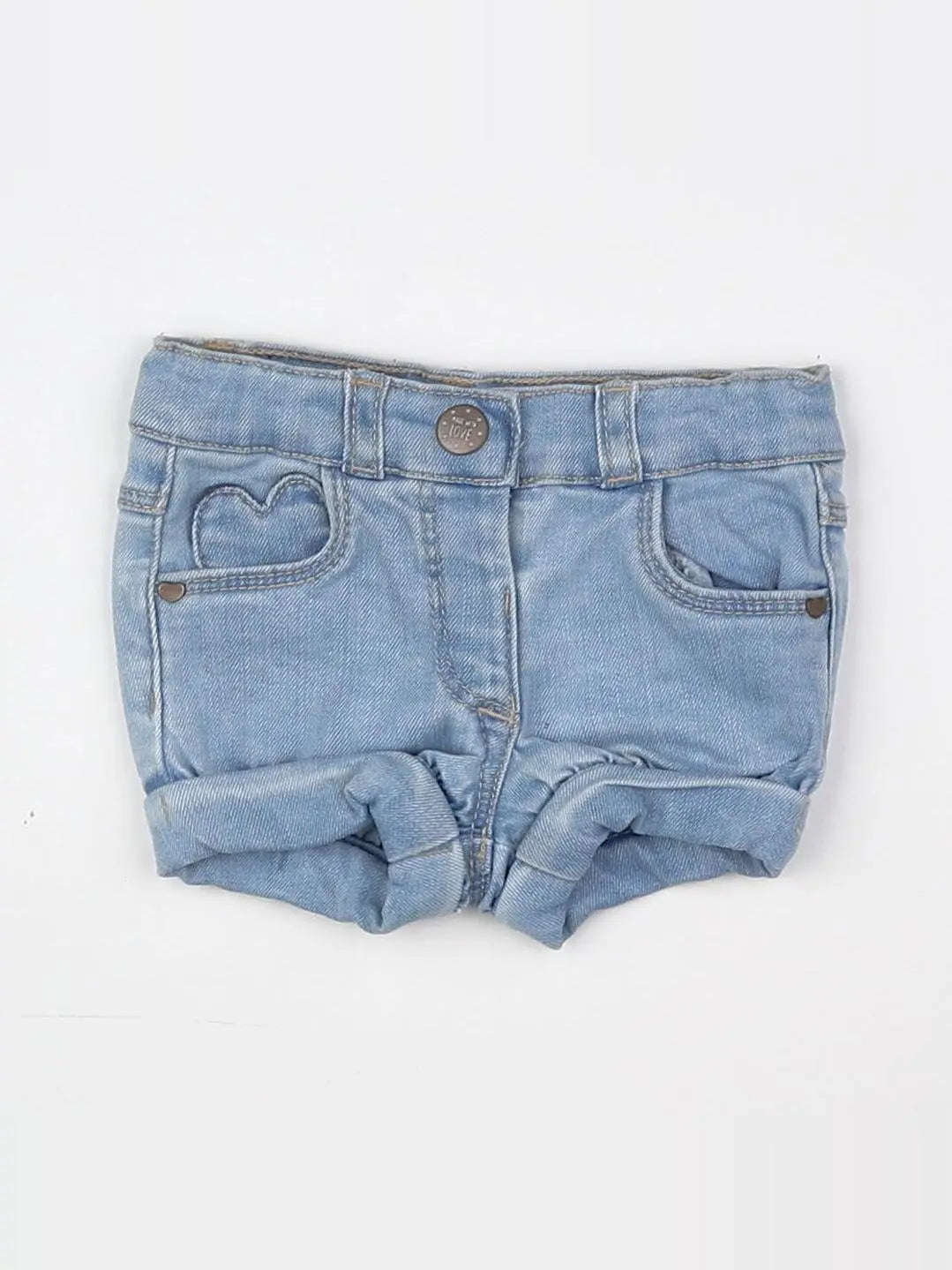 Tape à l'oeil - short bleu - 3 mois